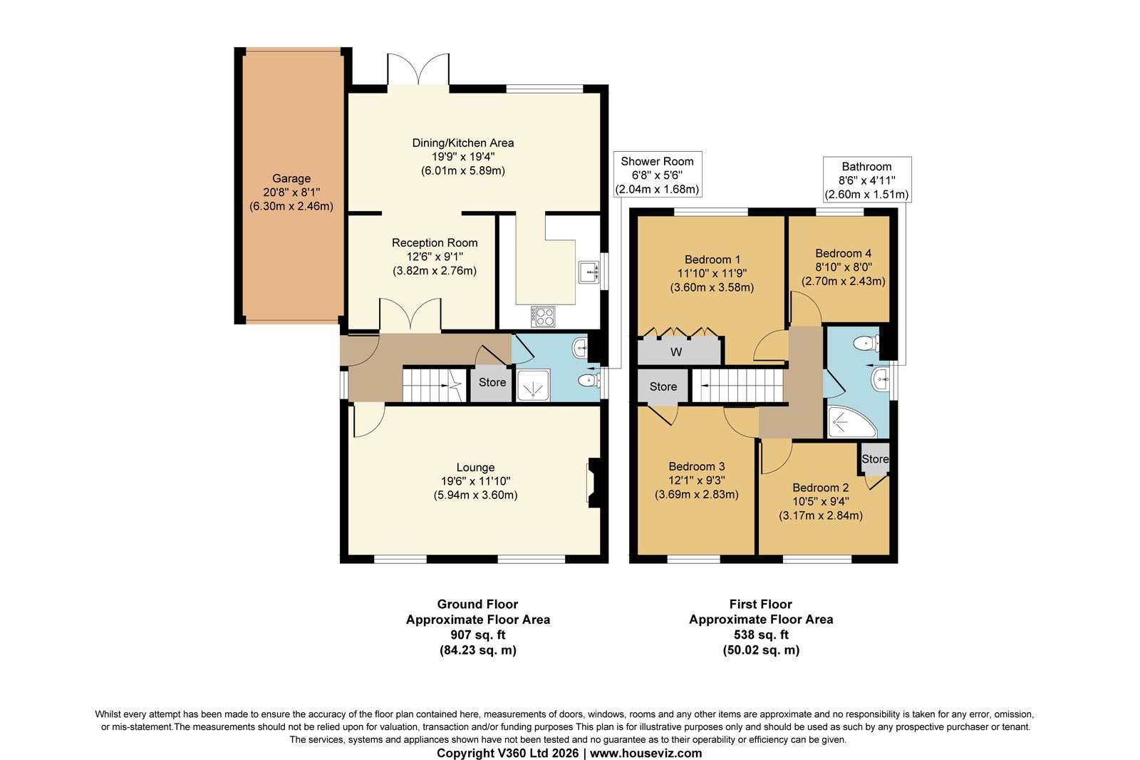 4, Barleycorn Close, Wakefield floorplan