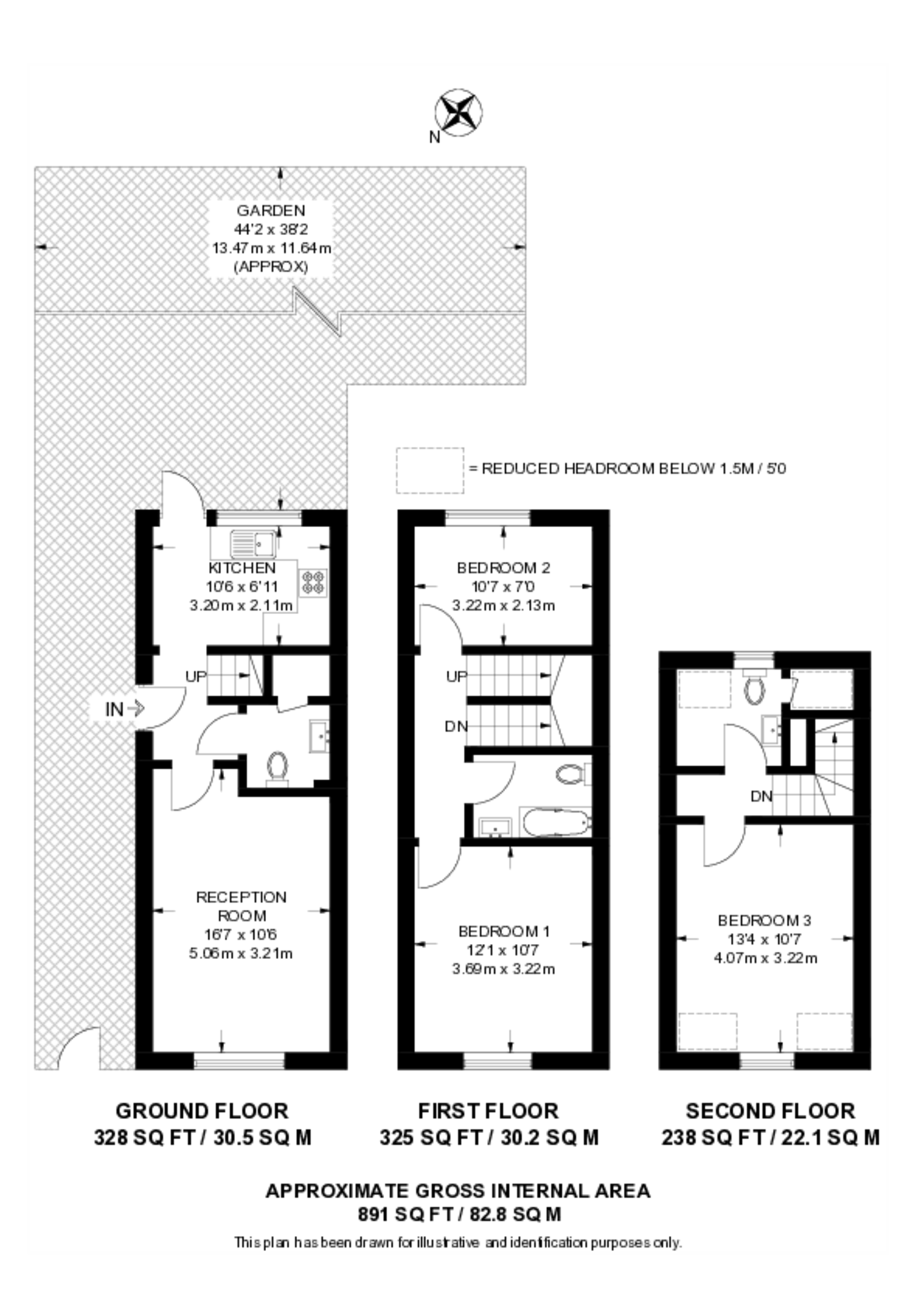 Harrington Hill, Clapton, E5, Clapton floorplan