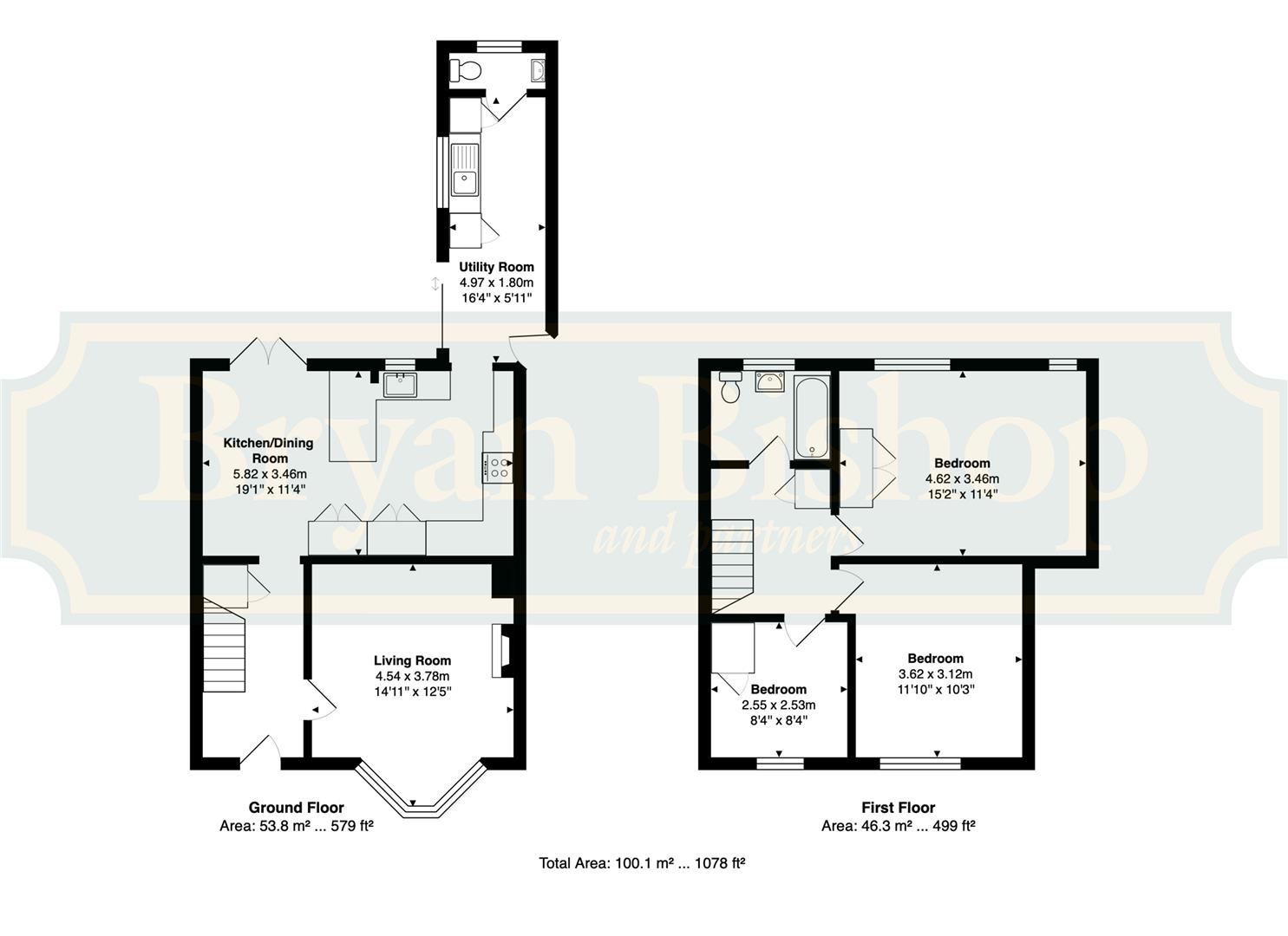 187, Parkway, Welwyn Garden City floorplan