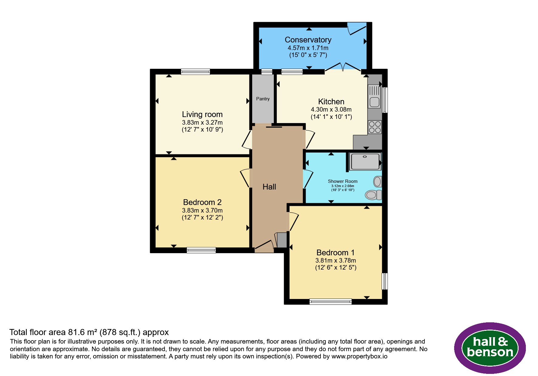 3, Red Lane, Alfreton floorplan
