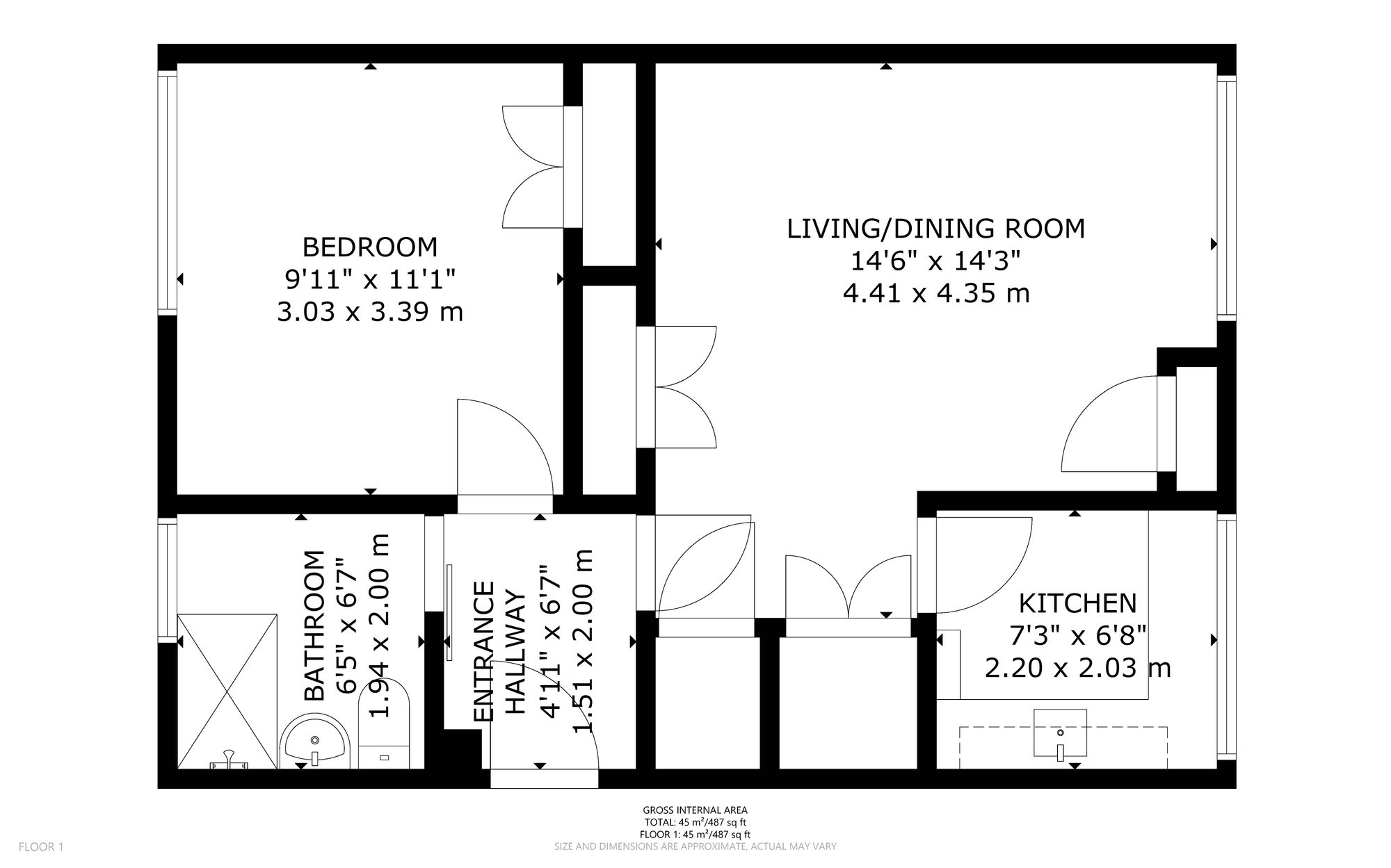 79 The Vennel, Linlithgow floorplan