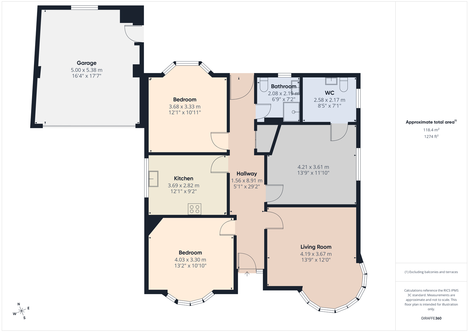 7, Shiphay Lane, Torquay floorplan