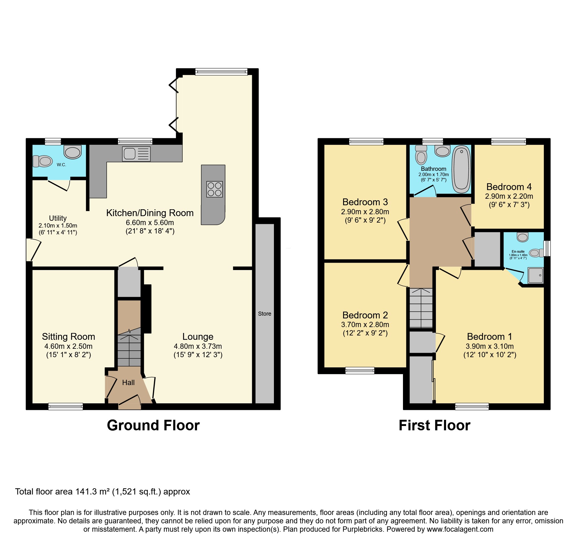 10, Poplar Place, Leeds floorplan