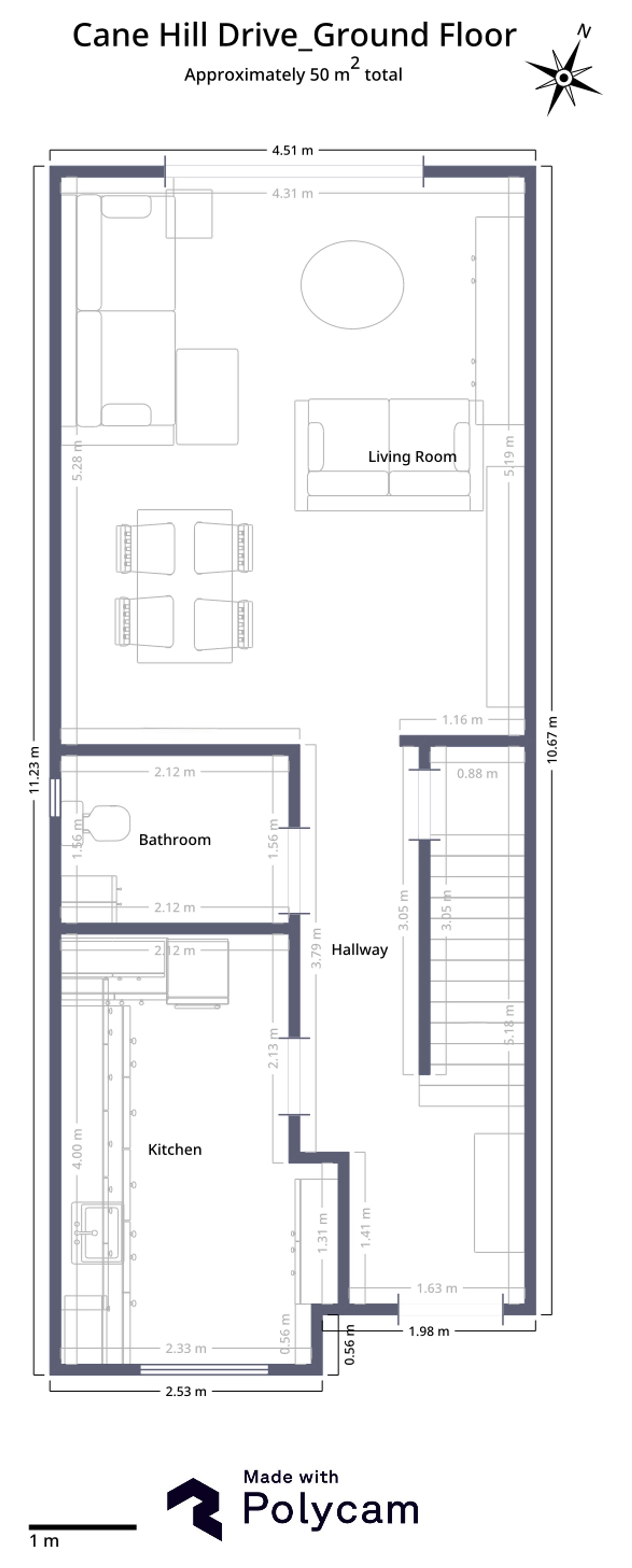 51 Cane Hill Drive, Coulsdon floorplan