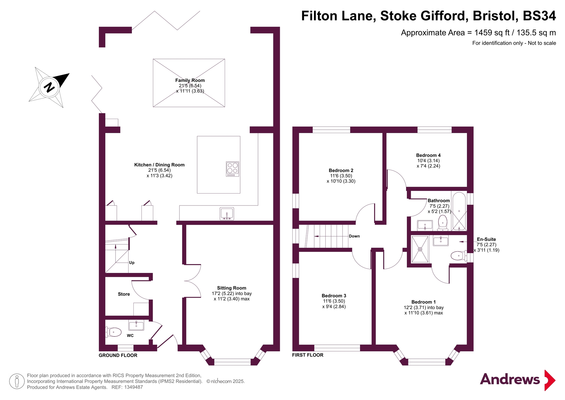 Stoke House,, Filton Lane, Bristol floorplan