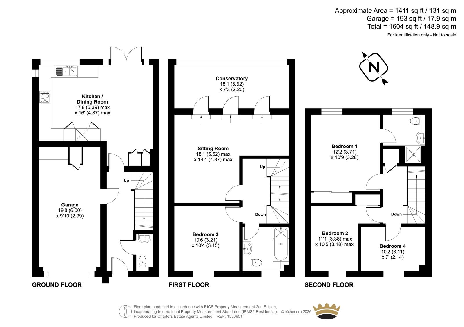 Thistledown Close, Hampshire floorplan