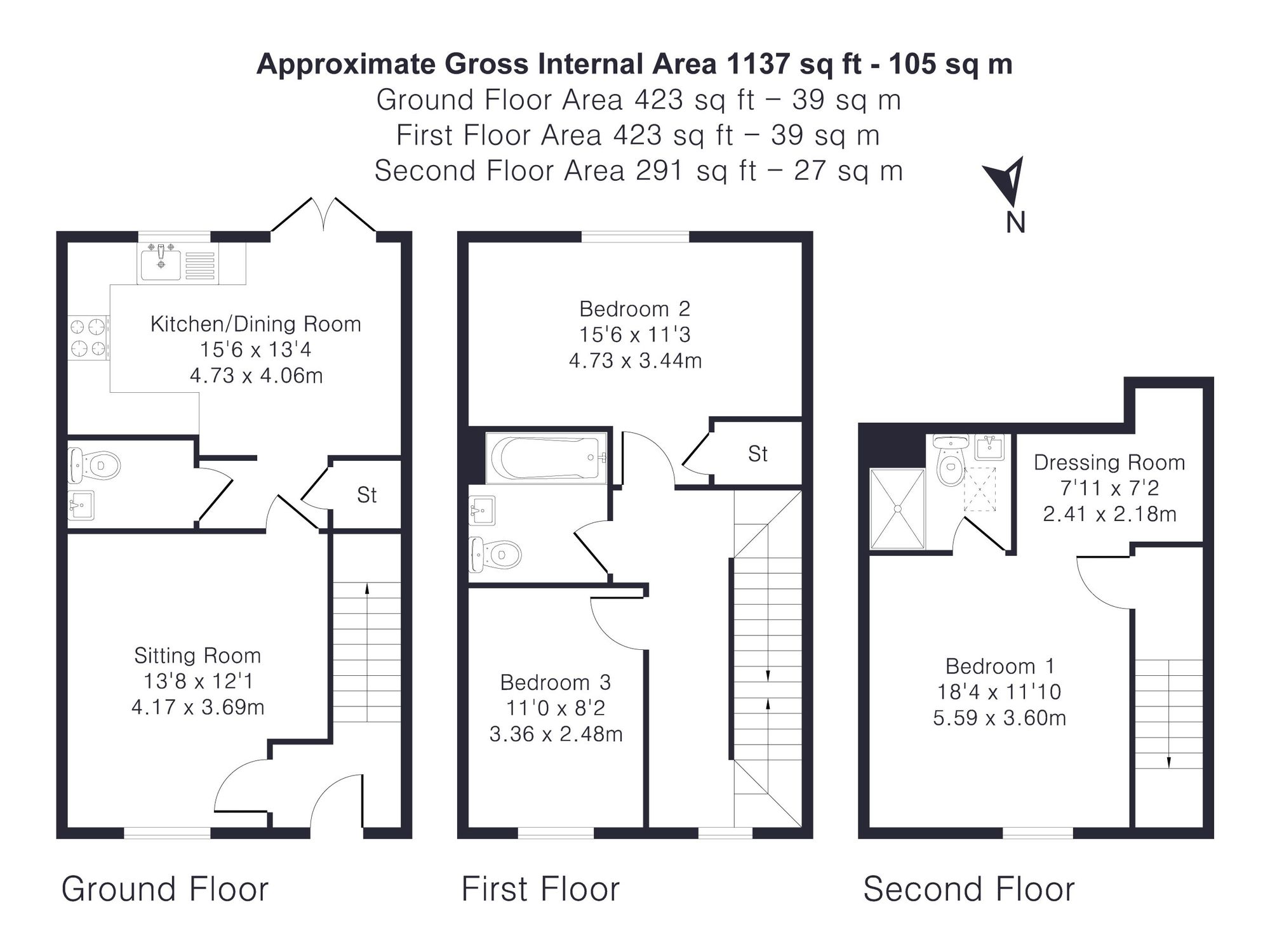 164 Camp Road, Bicester floorplan