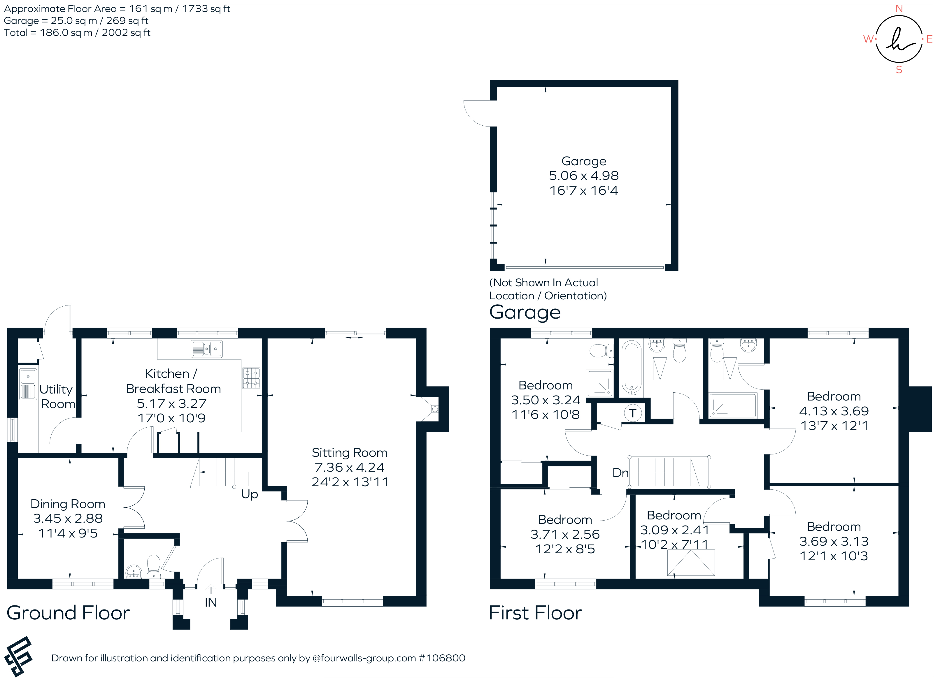 Laurel House, Marston Meysey, Wiltshire floorplan