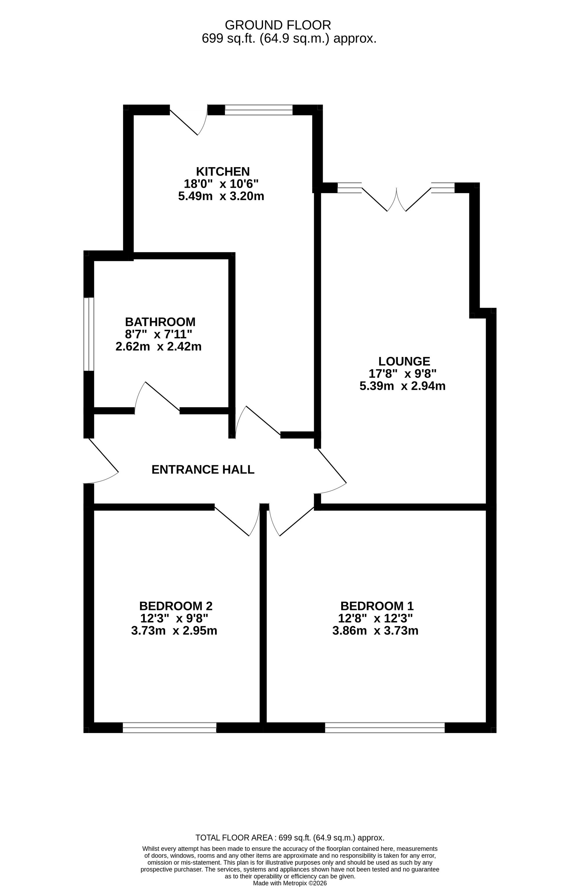 57 Shrigley Road South, Stockport floorplan