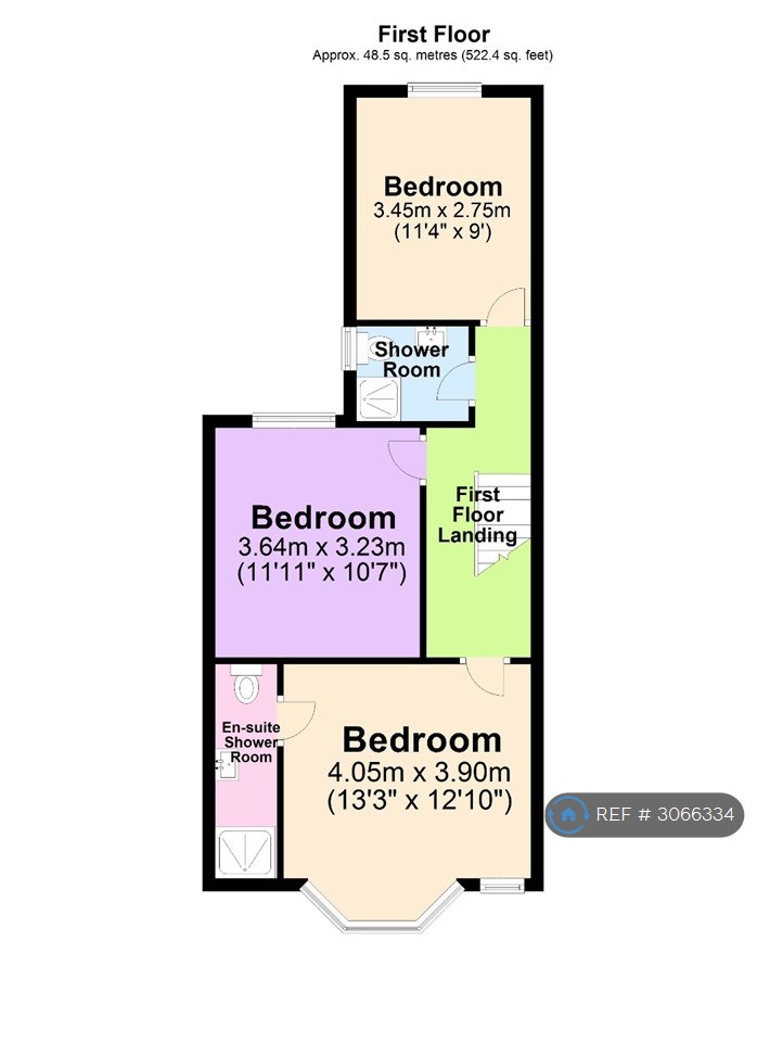 High Town Road, Luton floorplan