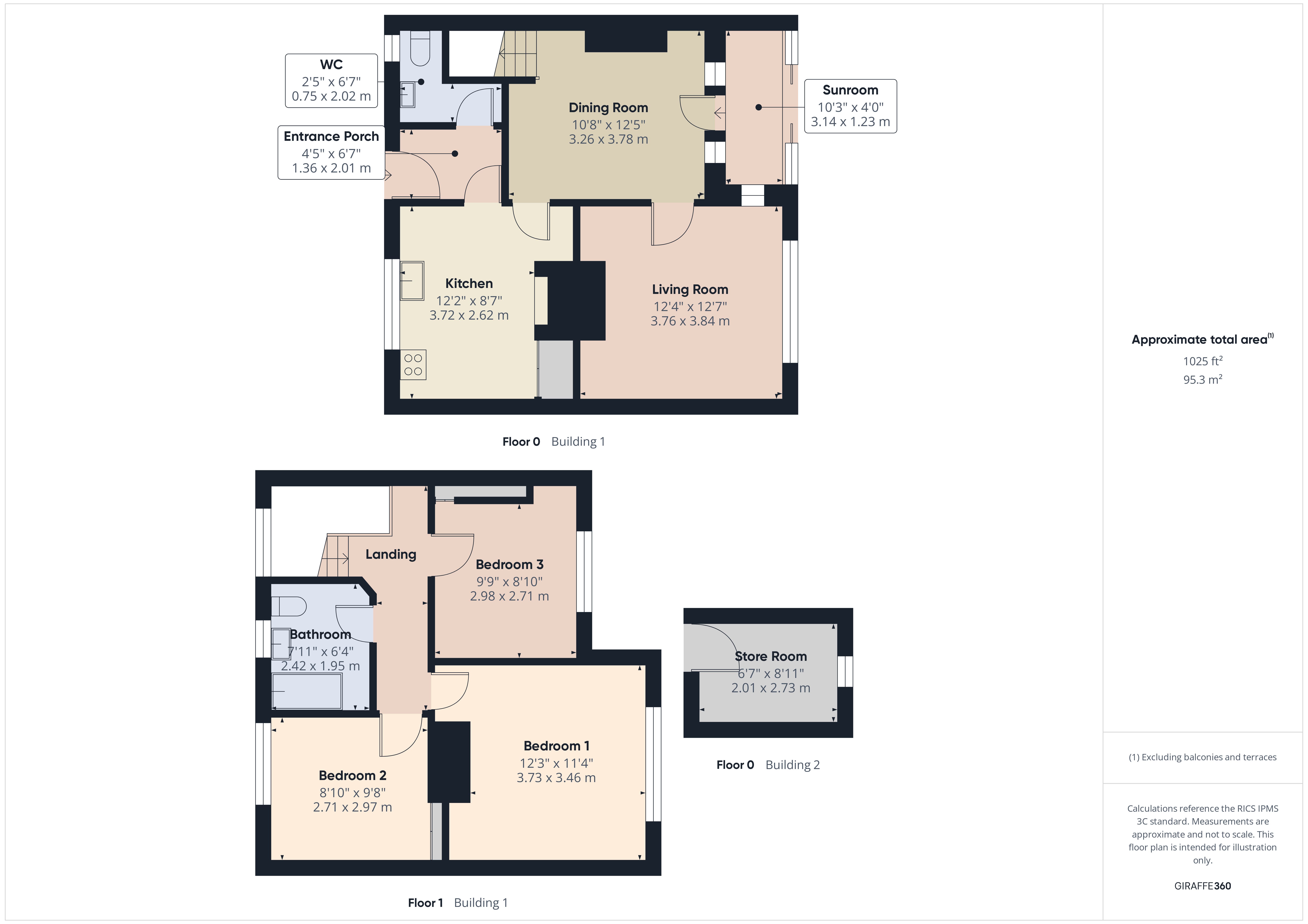 1, Minster Gate, Cornwall floorplan