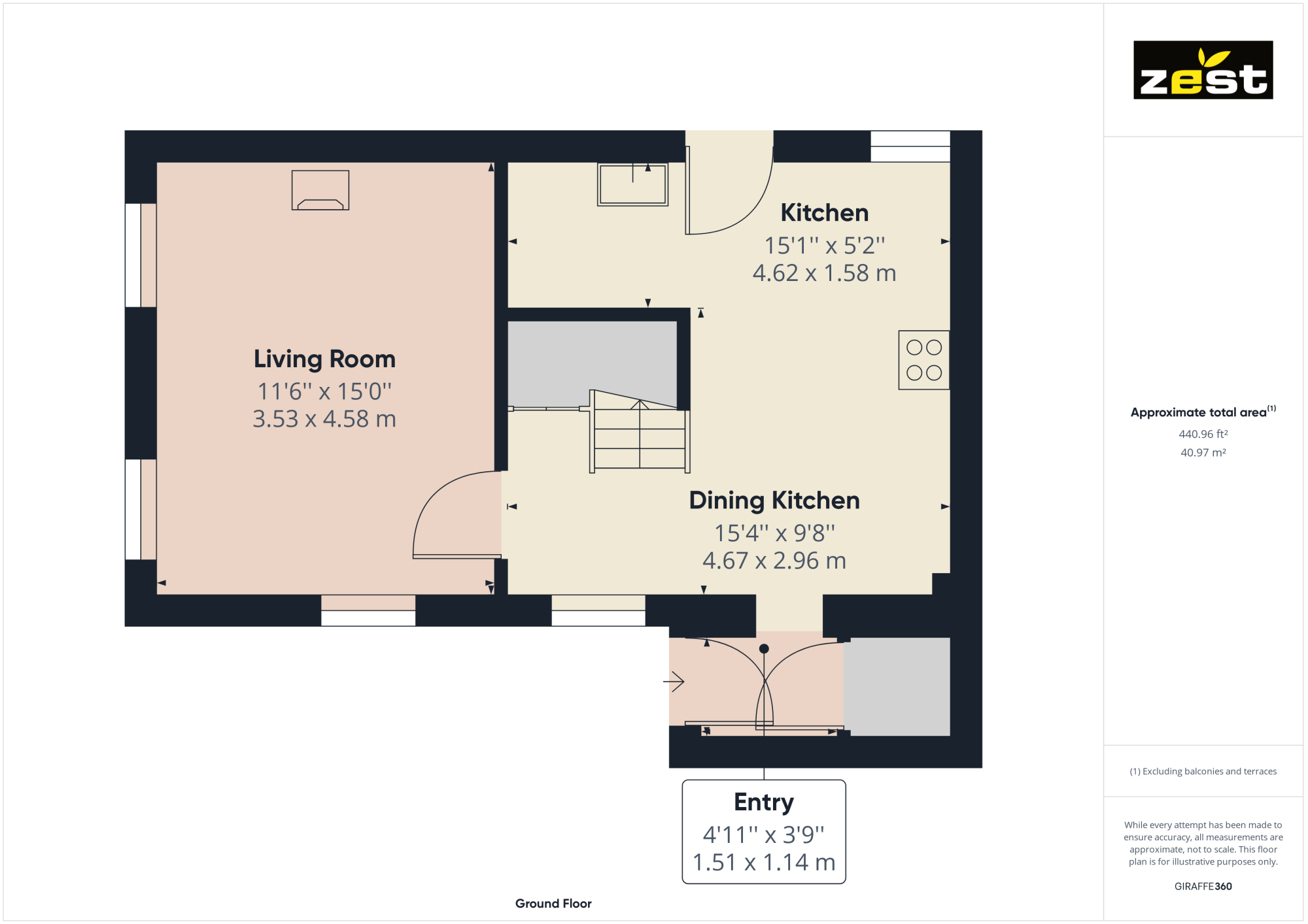 7, St. Augustines Mews, Hull floorplan