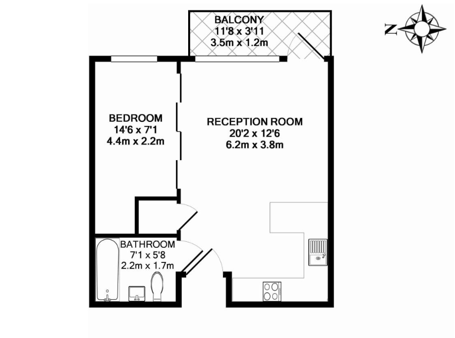 Heritage Avenue, London floorplan