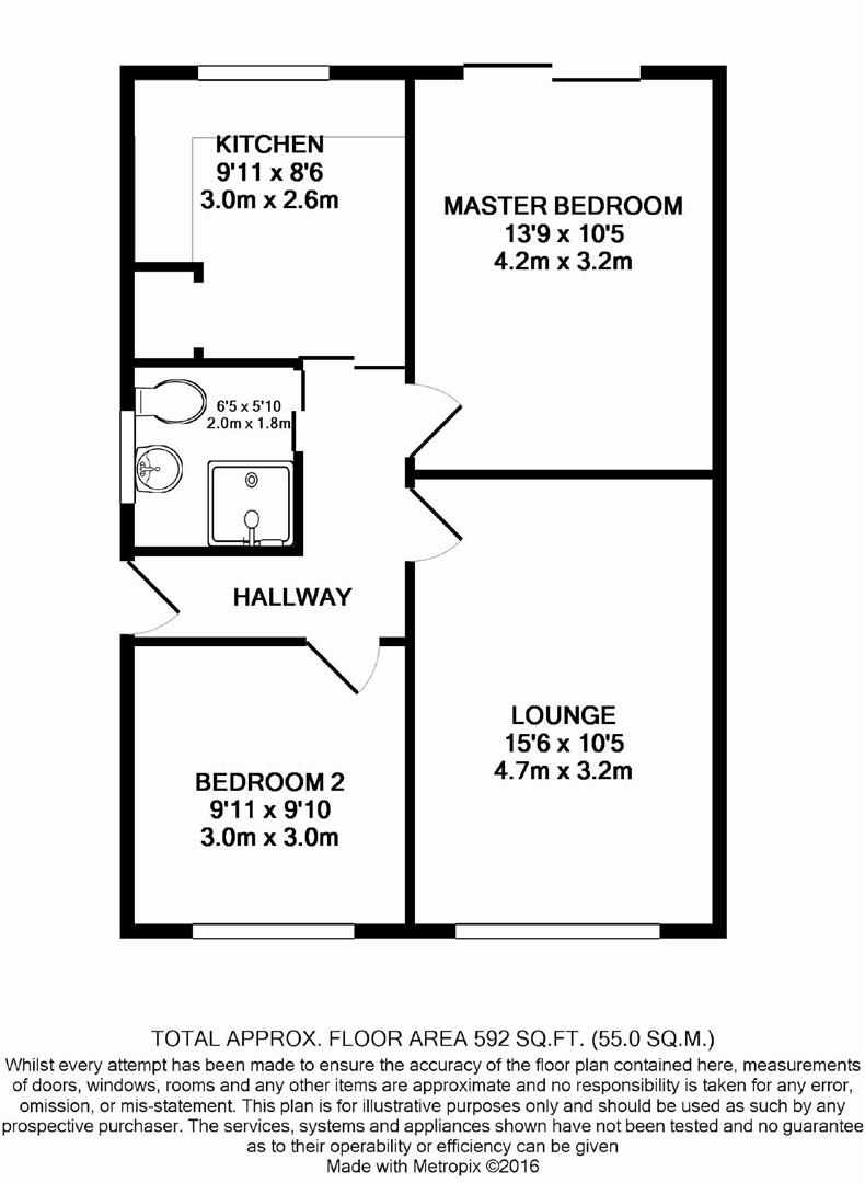 2 Bedrooms Semi-detached bungalow to rent in Keble Close, Bishopthorpe, York YO23