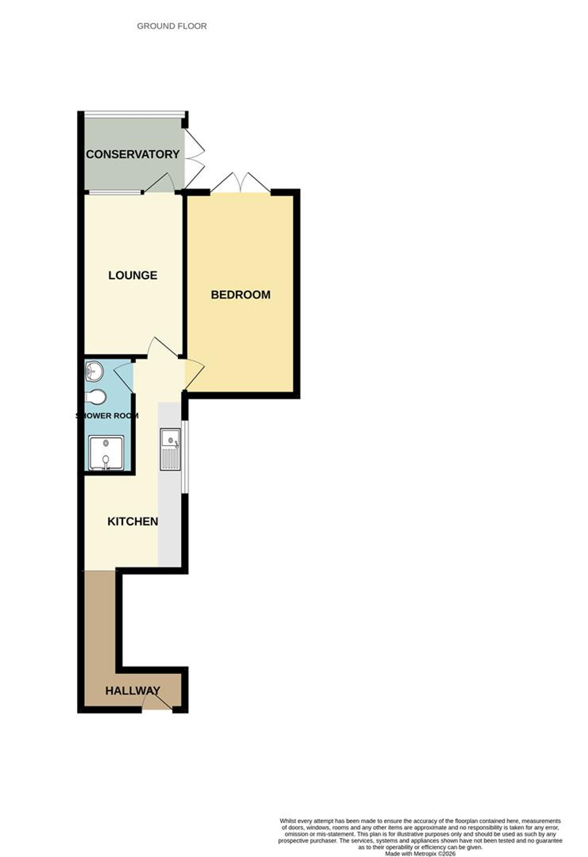 Flat 2, 89 Dorchester Road, Weymouth floorplan
