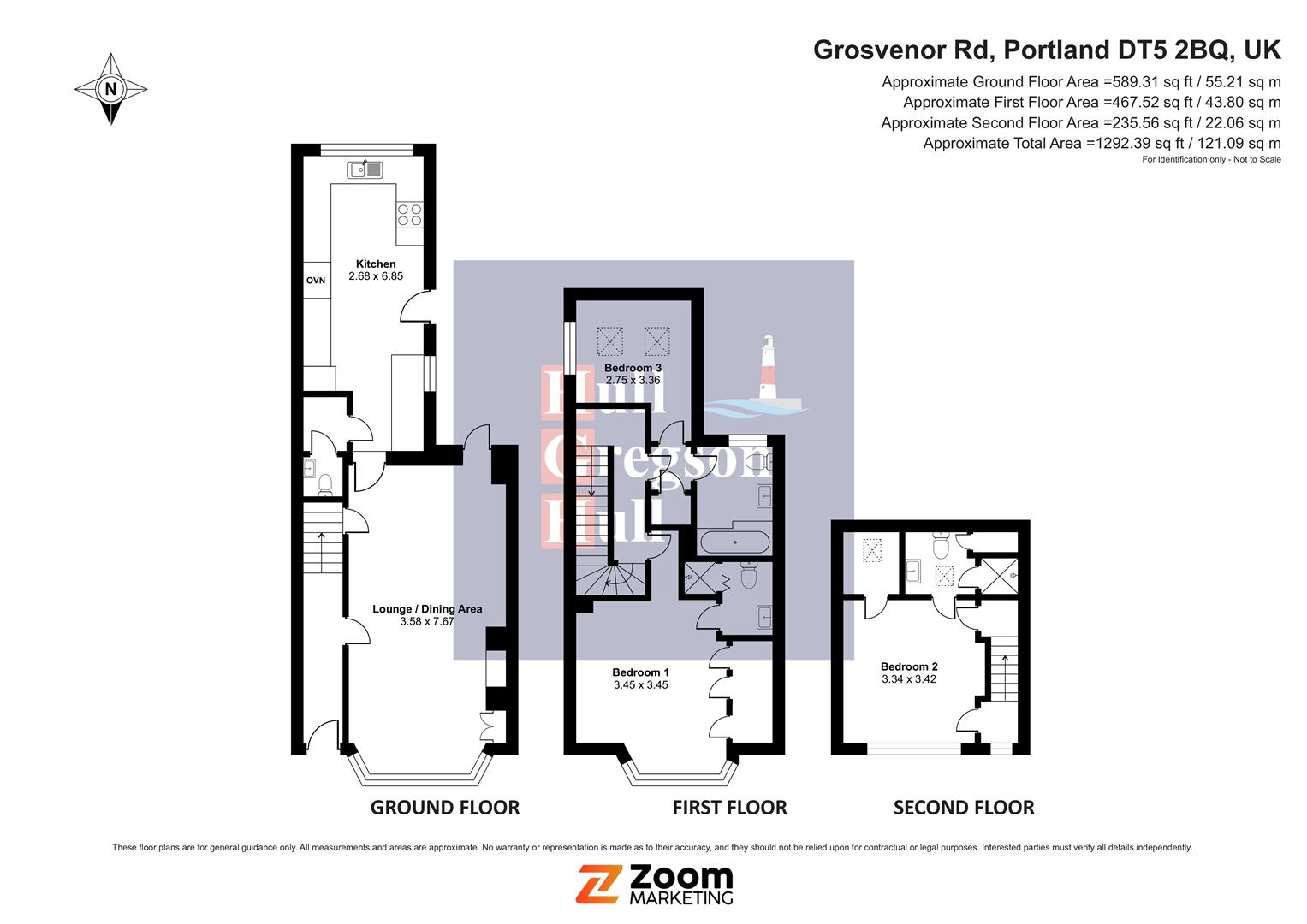 17, Grosvenor Road, Portland floorplan