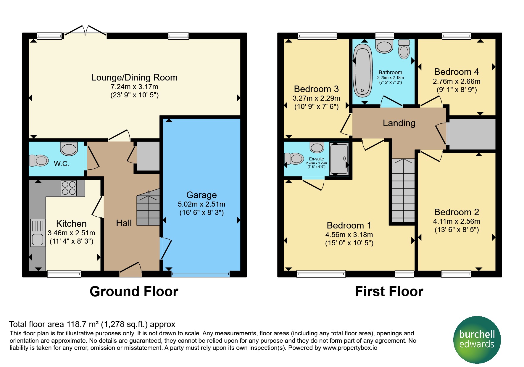 10, Woodlark Close, Mansfield floorplan