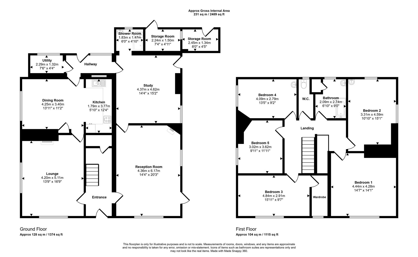 Windermere, Haverfordwest floorplan