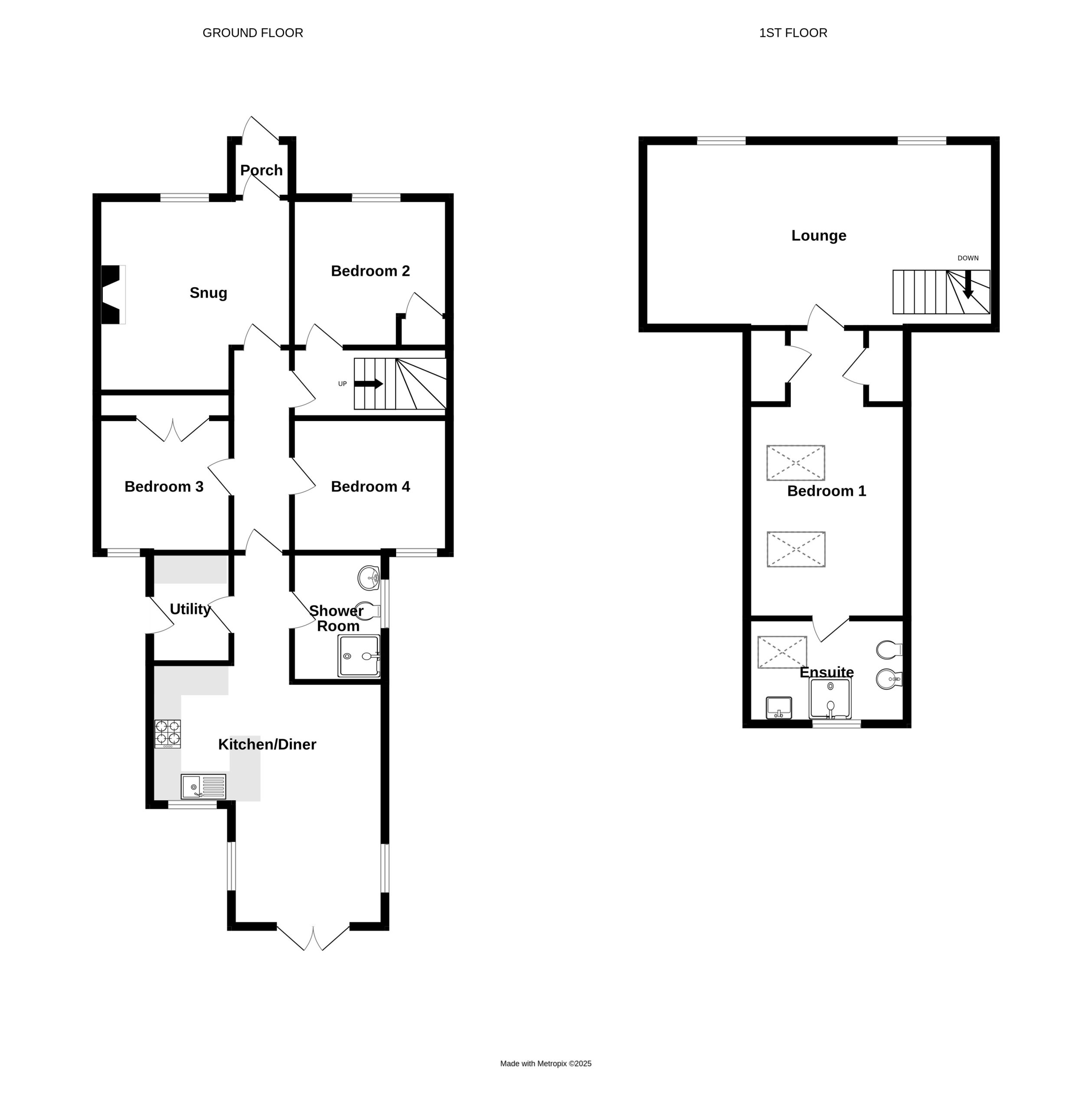 Rock View, Route de la Rocque Poisson, St Pierre du Bois floorplan