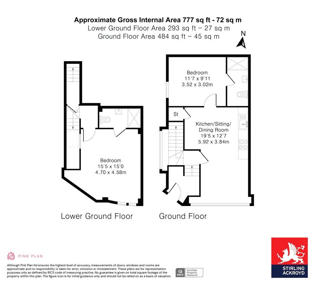 Ground Floor Flat, 68, West Hill, Wandsworth floorplan