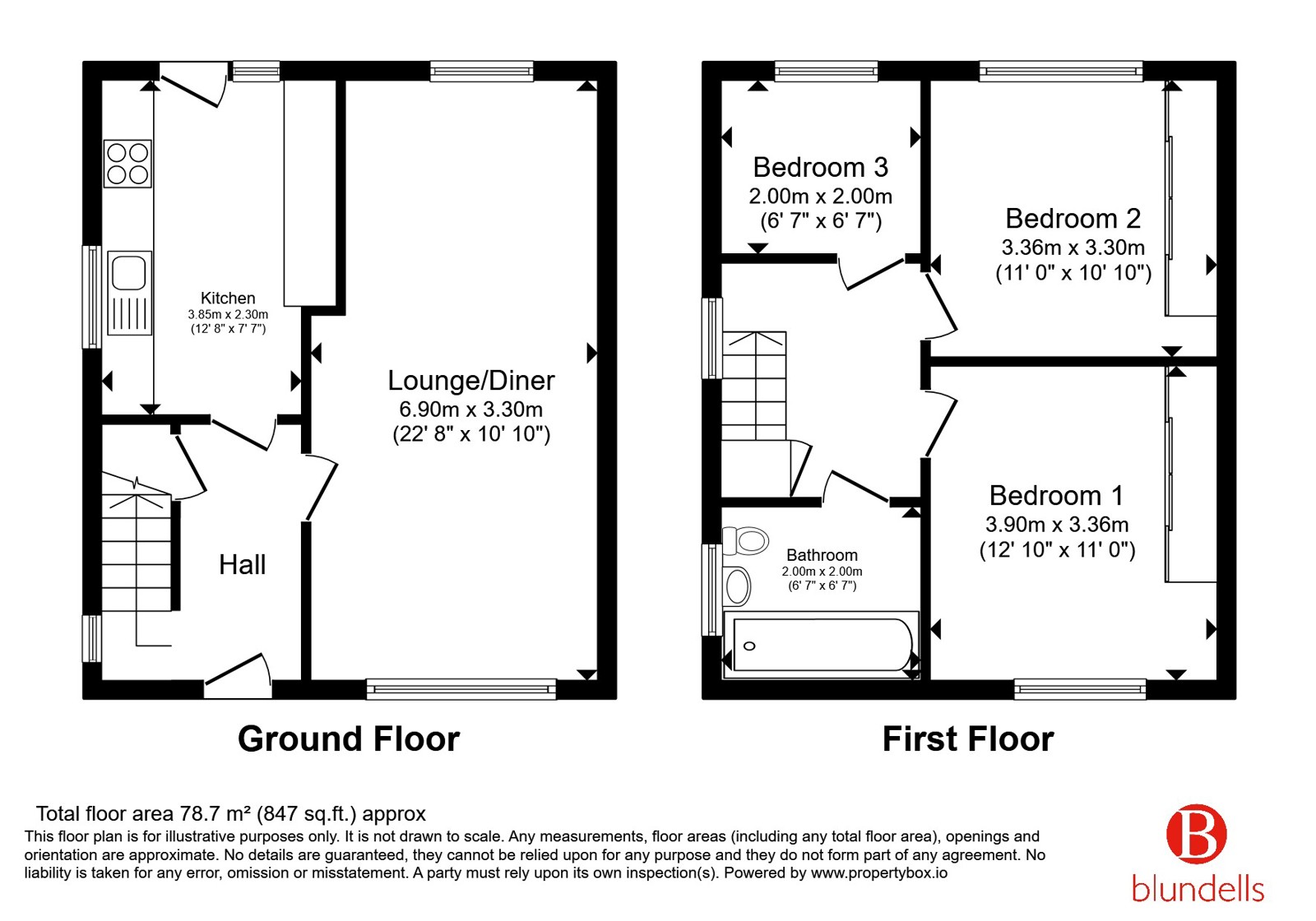 102, Broad Inge Crescent, Sheffield floorplan