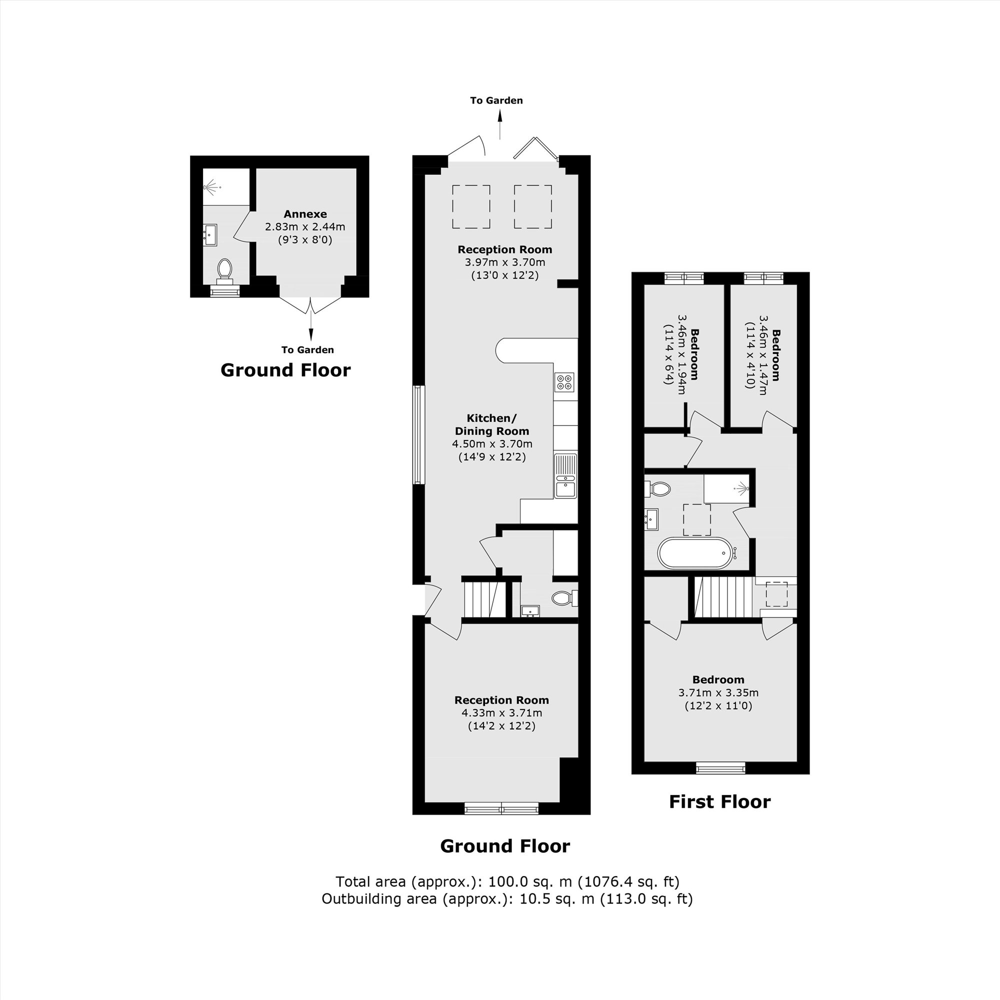 49, Cleaveland Road, Surbiton floorplan