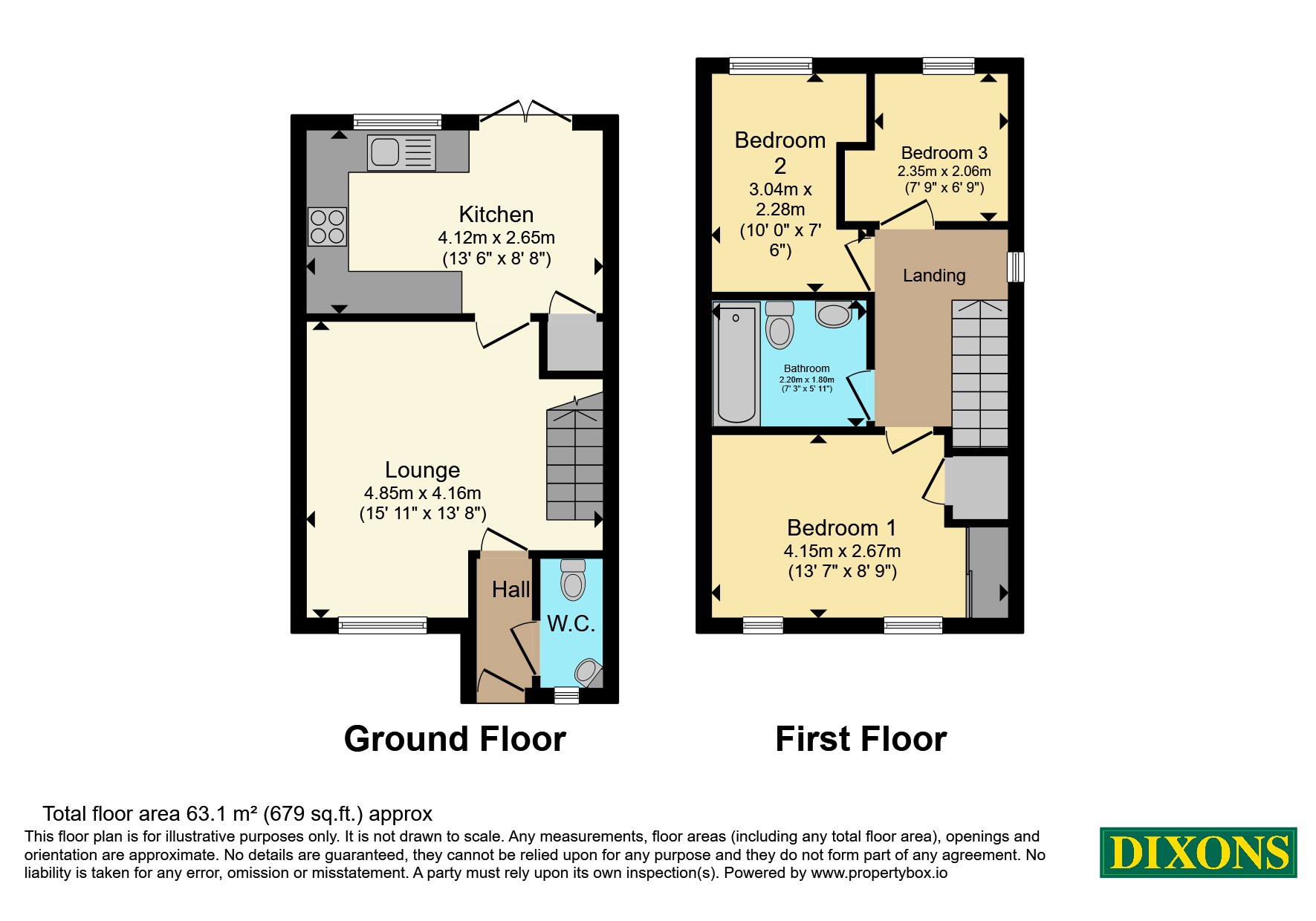 35, Deans Gate, West Midlands floorplan