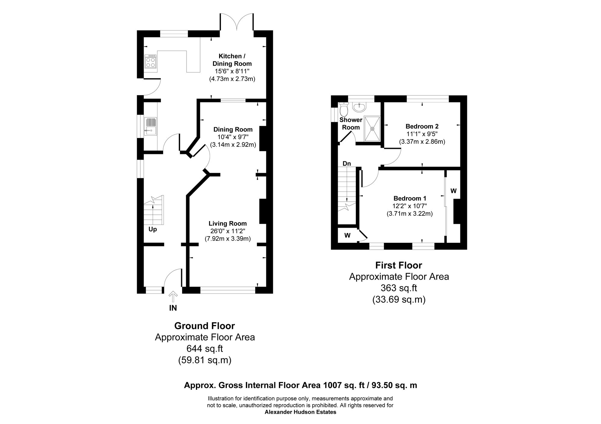 25 Love Avenue, Cramlington floorplan