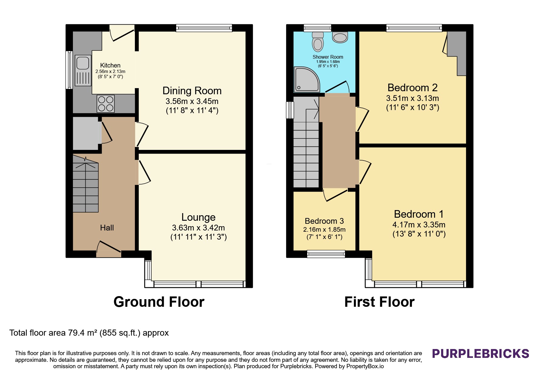 40, Ash Grove, Liverpool floorplan