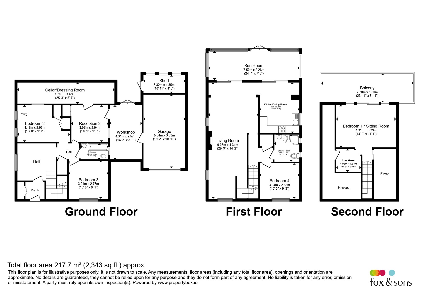 130, Brighton Road, LANCING floorplan