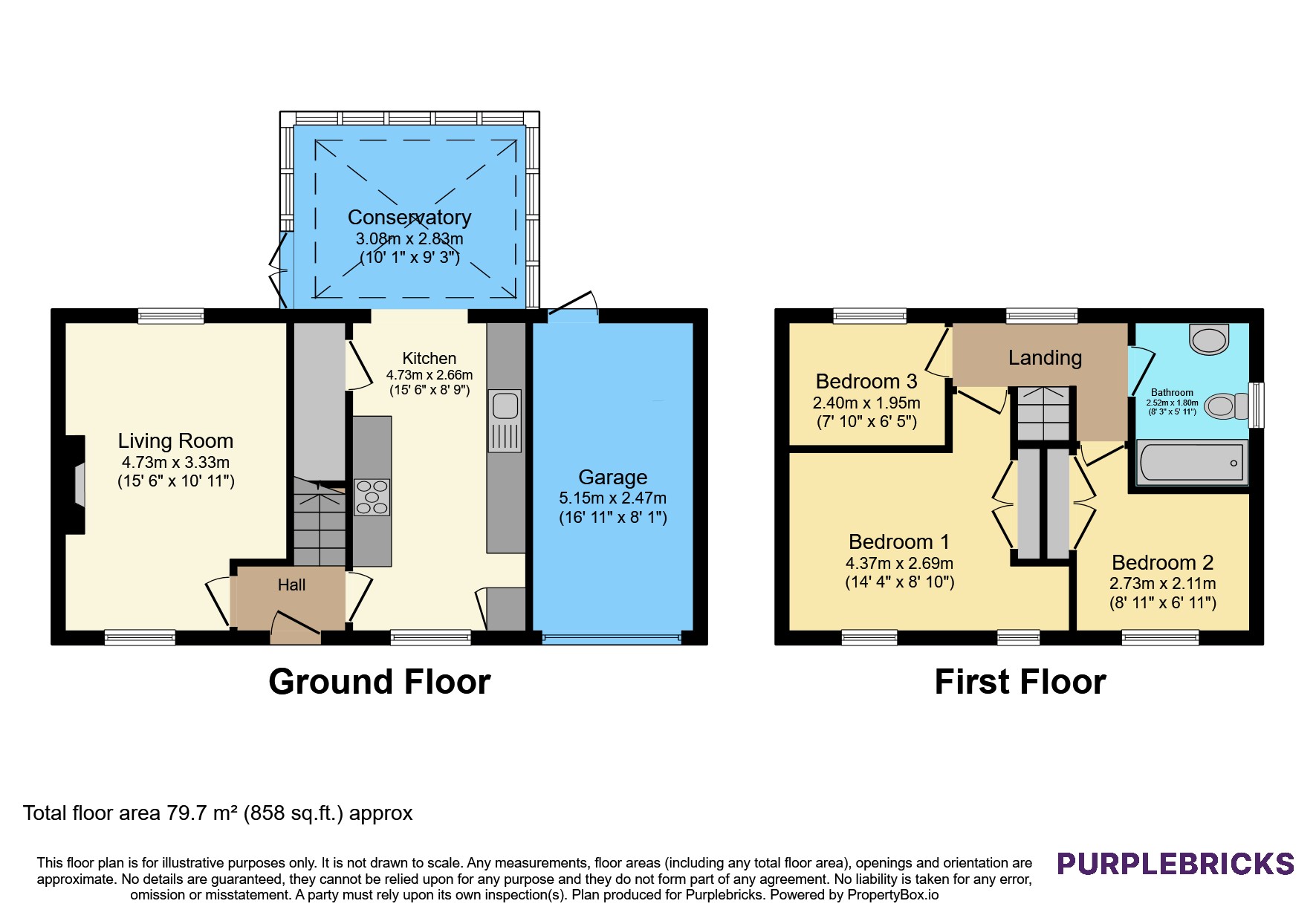 22, Paget Road, Ibstock floorplan