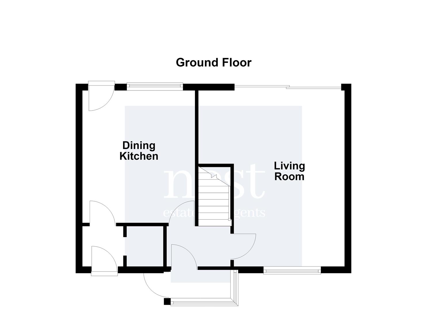10, Pen Close, Leicester floorplan