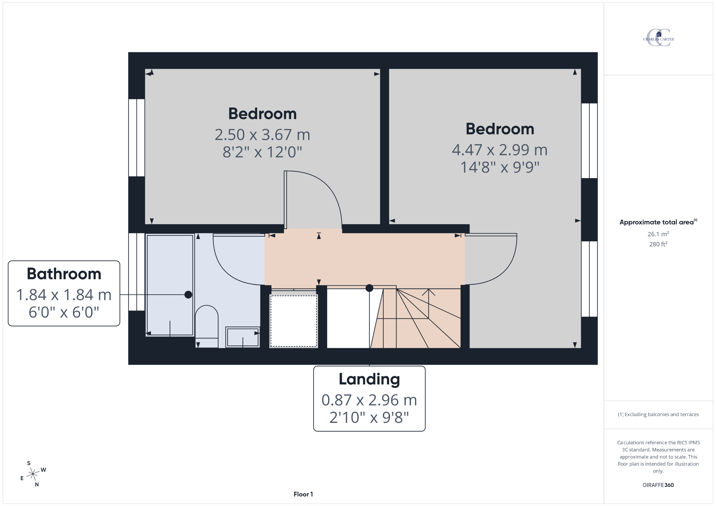 13 Ploughmans Close, Worcester floorplan
