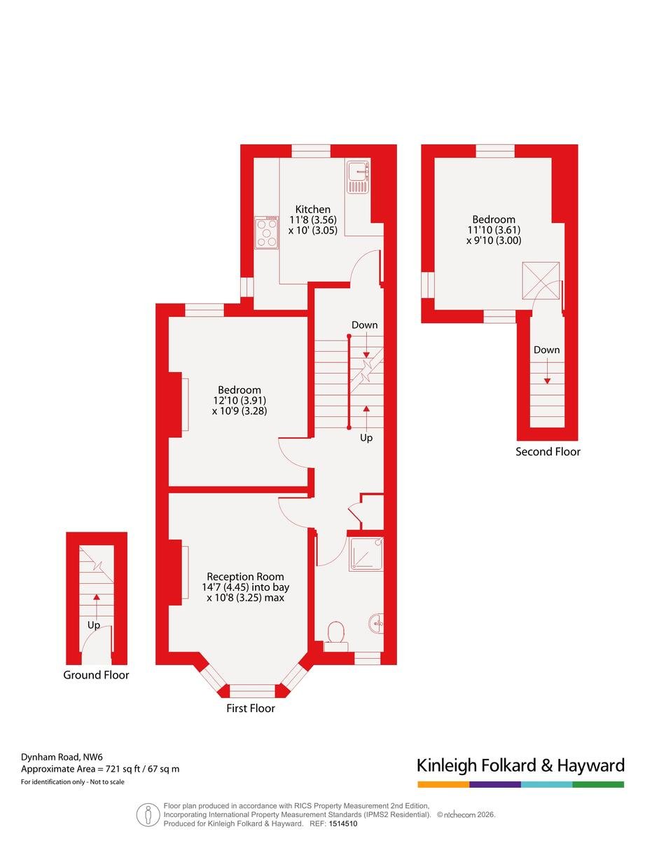 35B,, Dynham Road, London floorplan