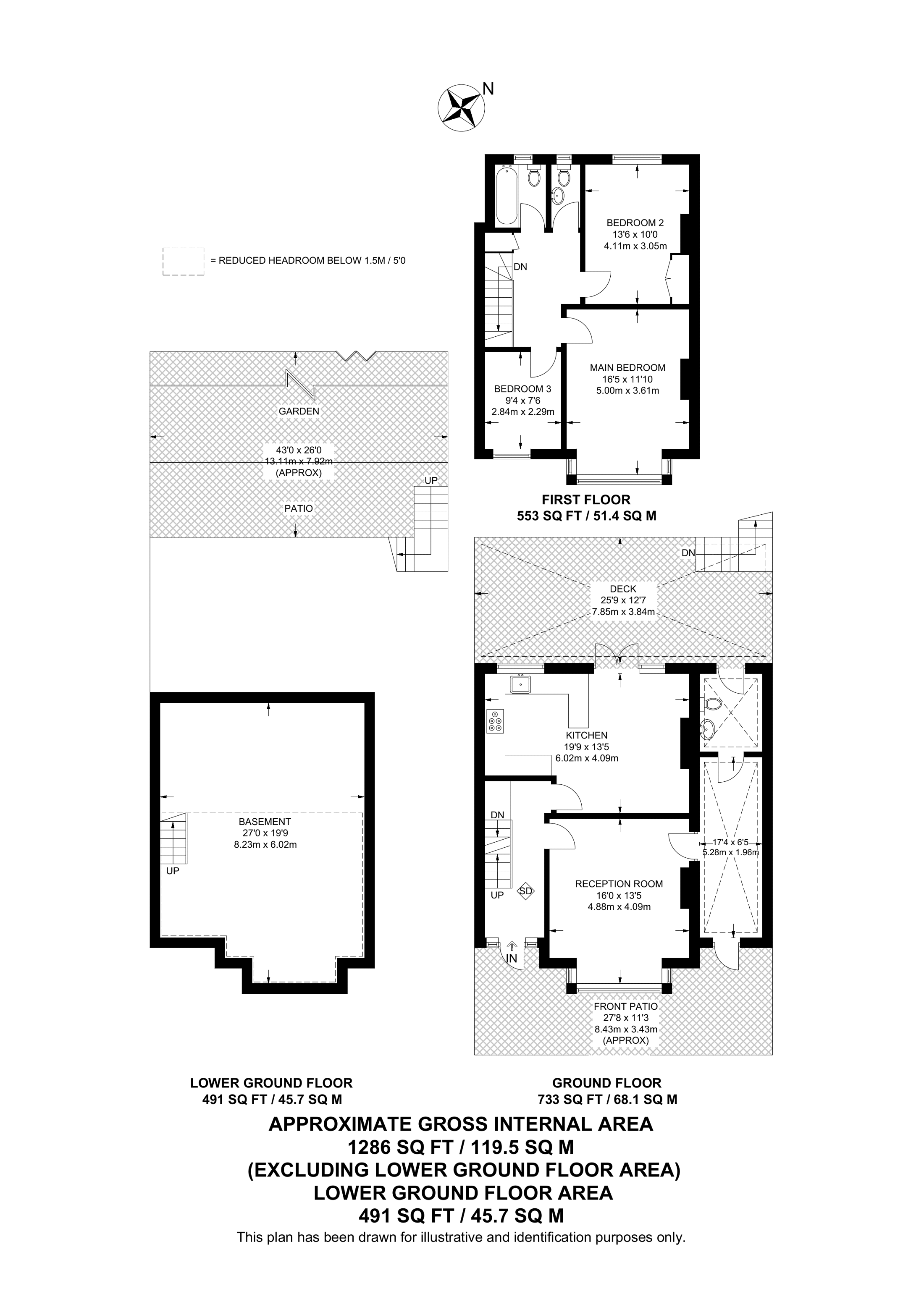 Deerhurst Road, Streatham Common, London SW16, 3 bedroom end terrace