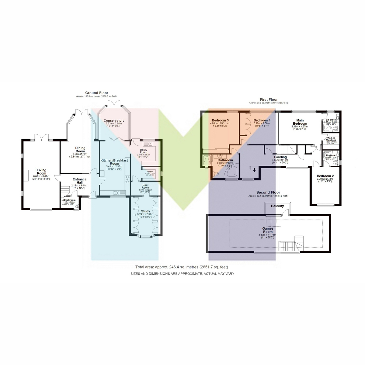Old Wall House, Hampreston, Wimborne floorplan