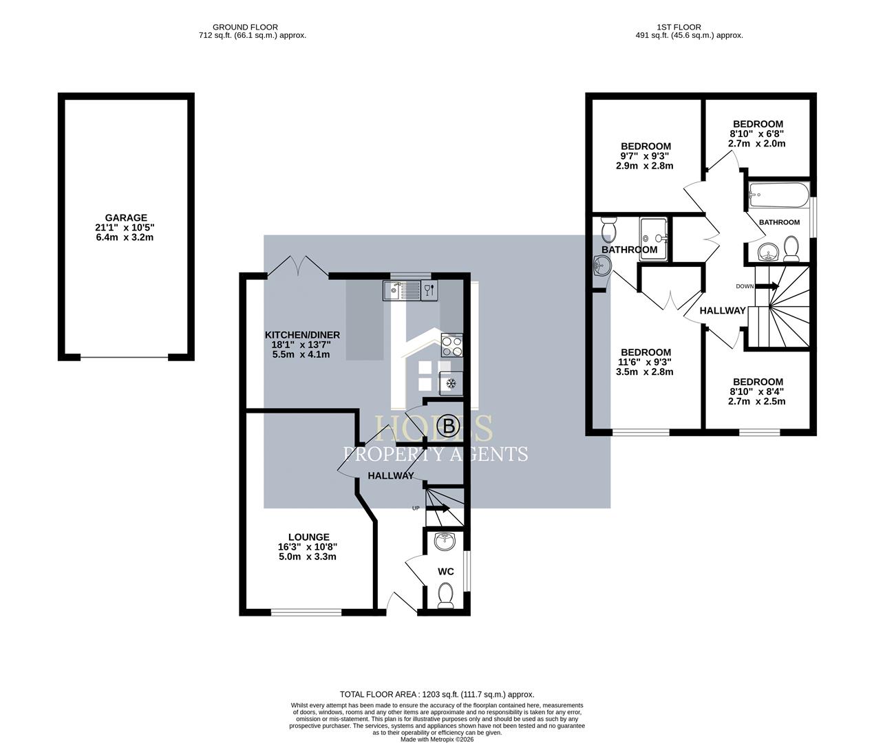 35, Poskett Way, Wotton-Under-Edge floorplan