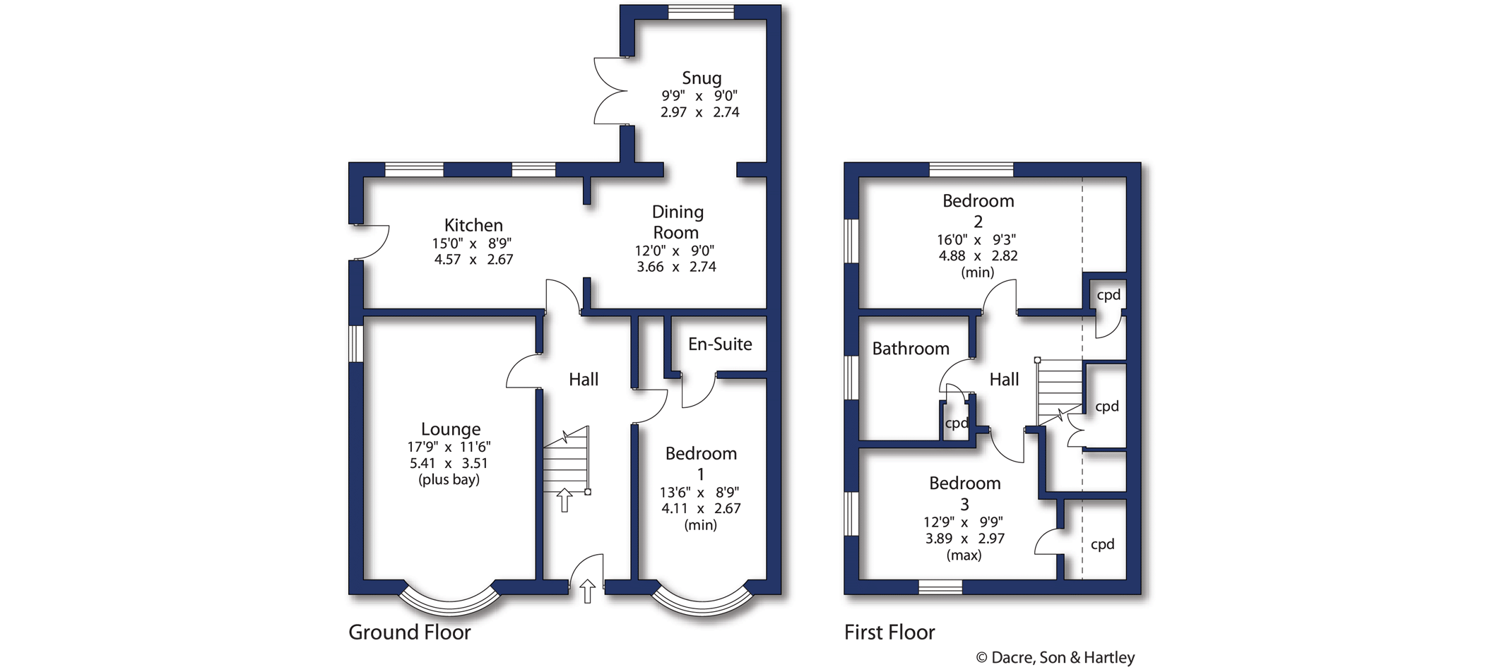 St. Johns Road, Yeadon, Leeds, West Yorkshire LS19, 3 bedroom link