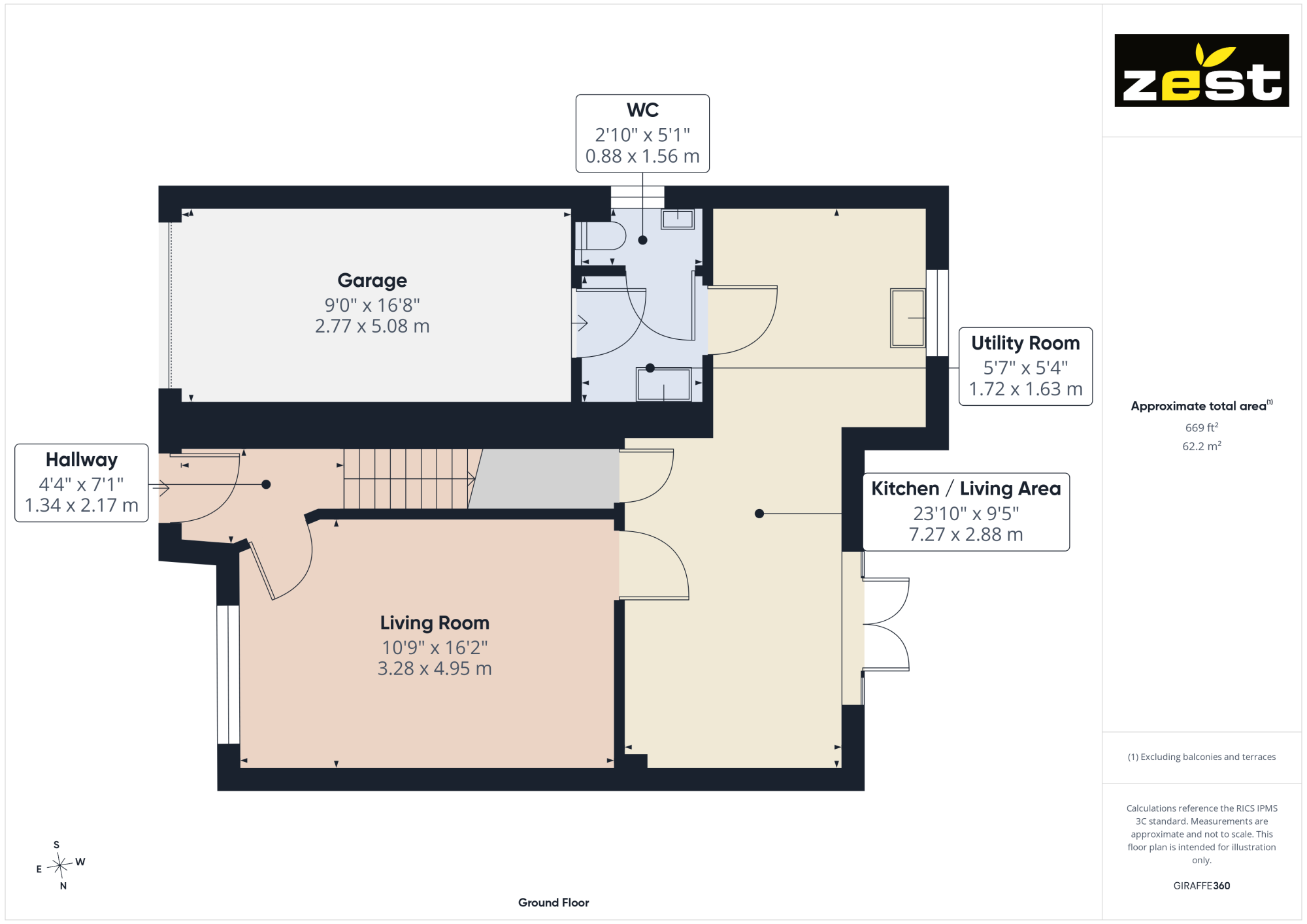 63, Middlesex Road, Hull floorplan