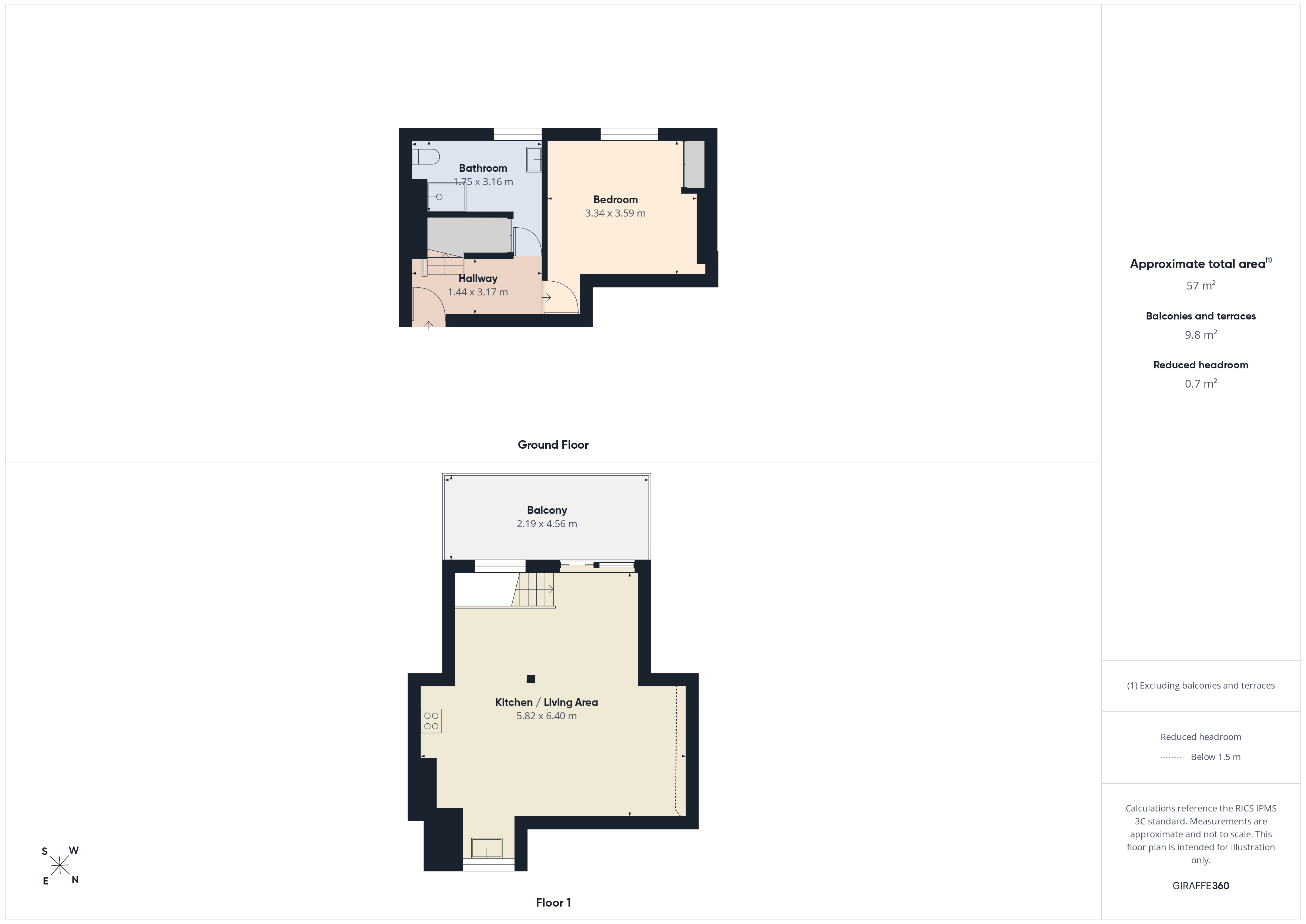 Flat 4, 564, Bath Road, Bristol floorplan