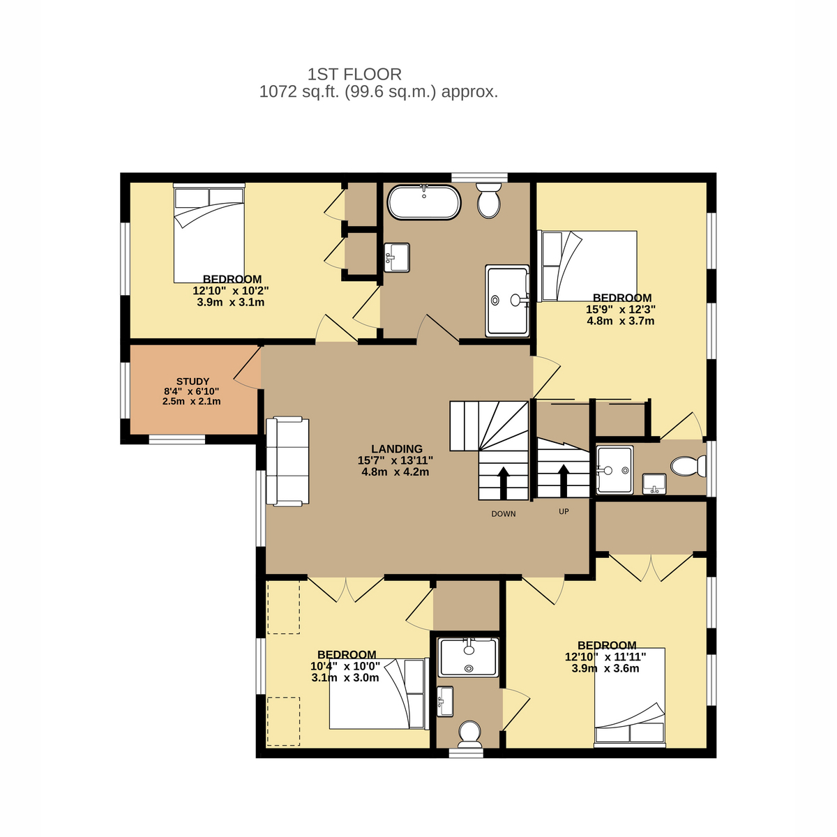 142D, Three Bridges Road, Crawley floorplan