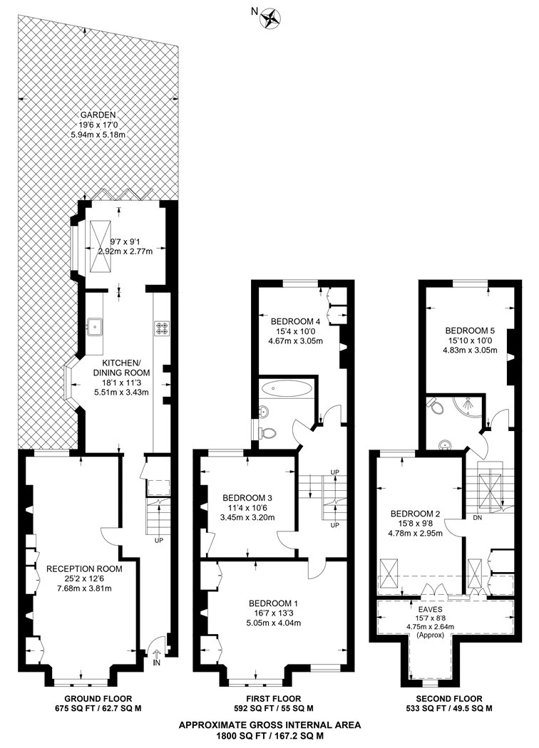 37, Glengarry Road, East Dulwich floorplan