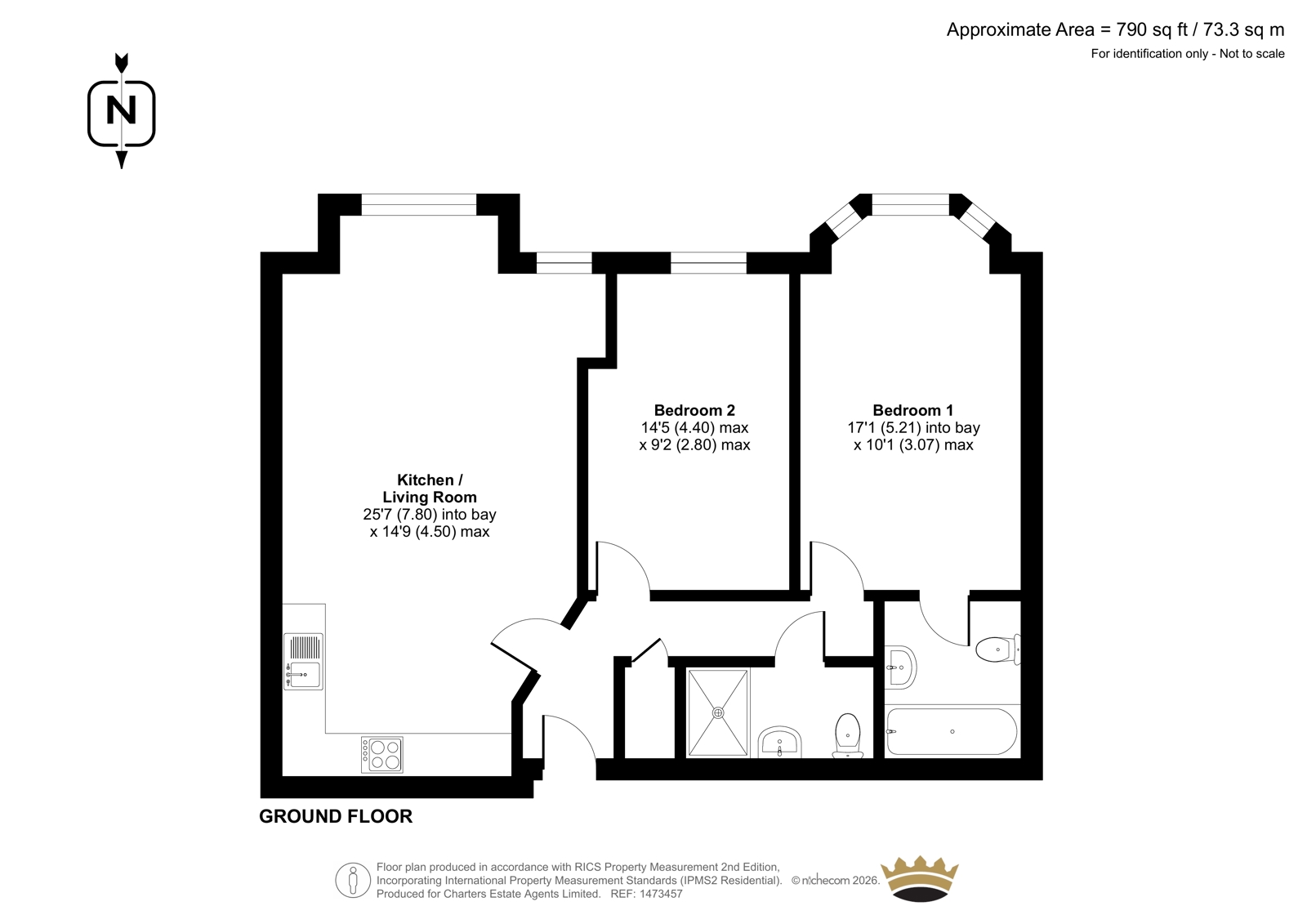 Flat 6, Khaira Court 59-61,, Shirley Road, Hampshire floorplan