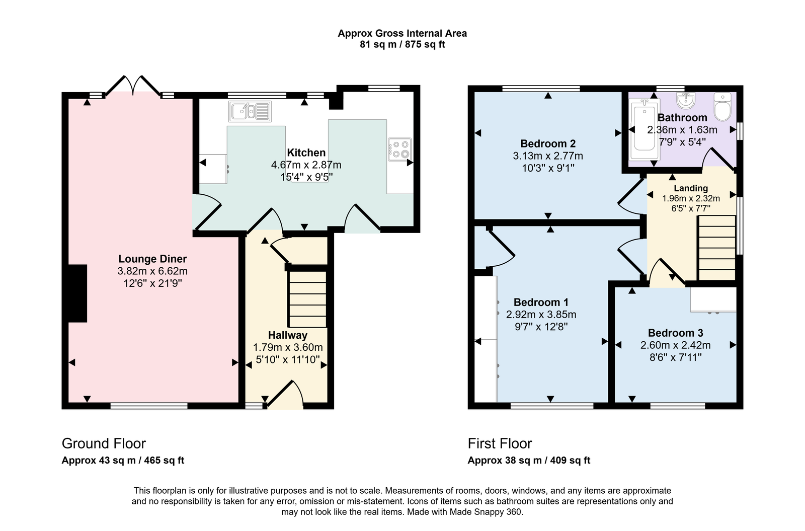 20, Queens Drive, Egremont floorplan