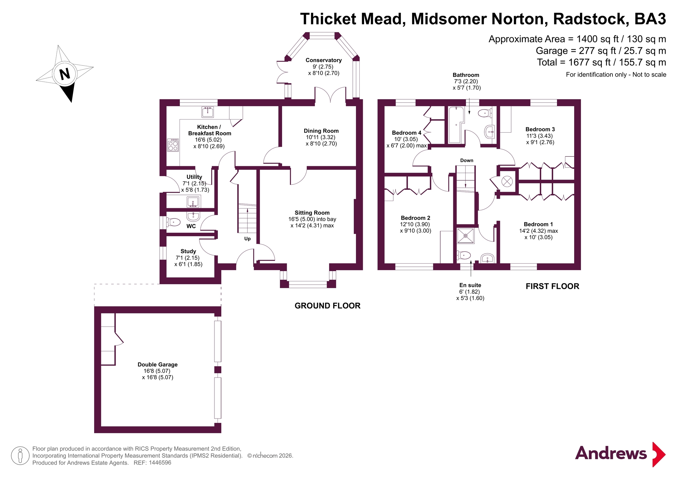 15, Thicket Mead, Radstock floorplan