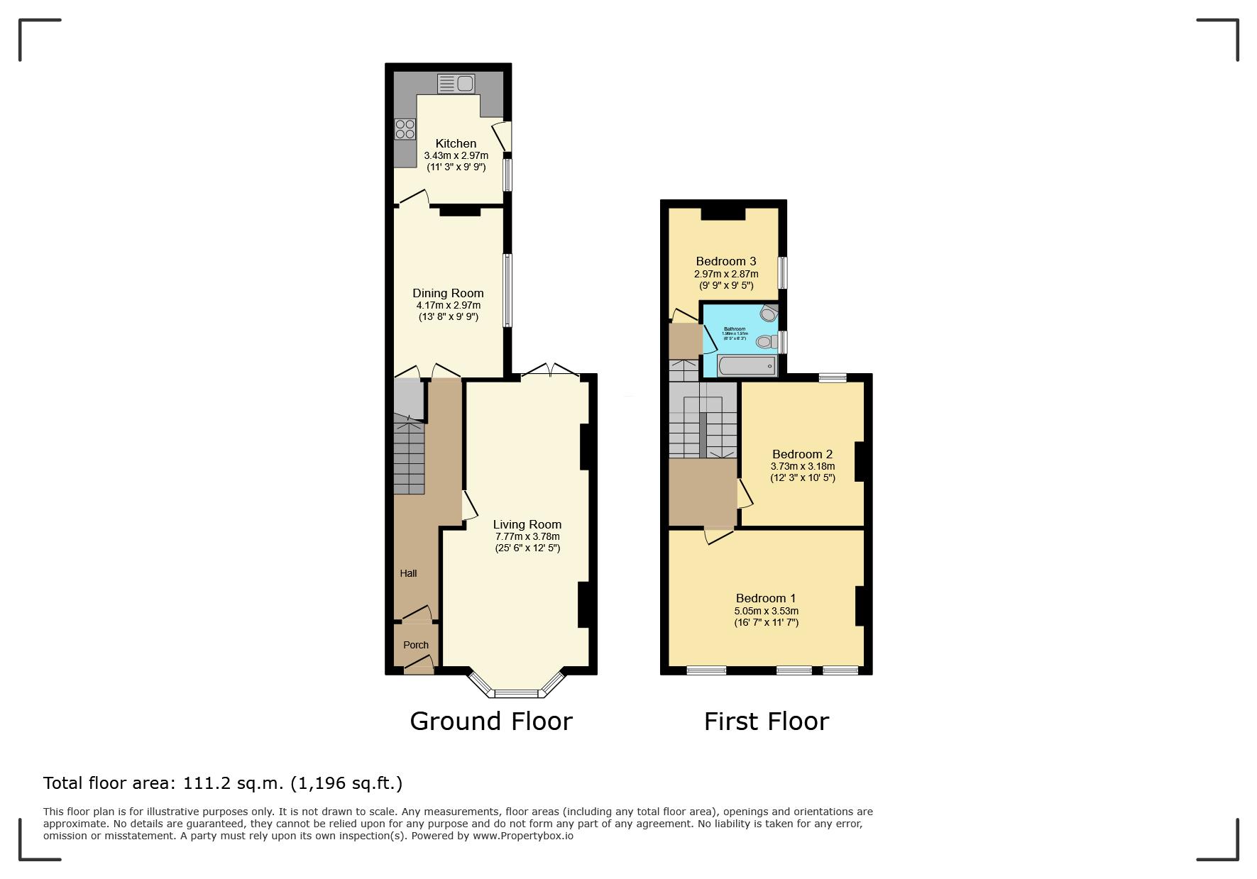 10, Clifton Road, Newport floorplan