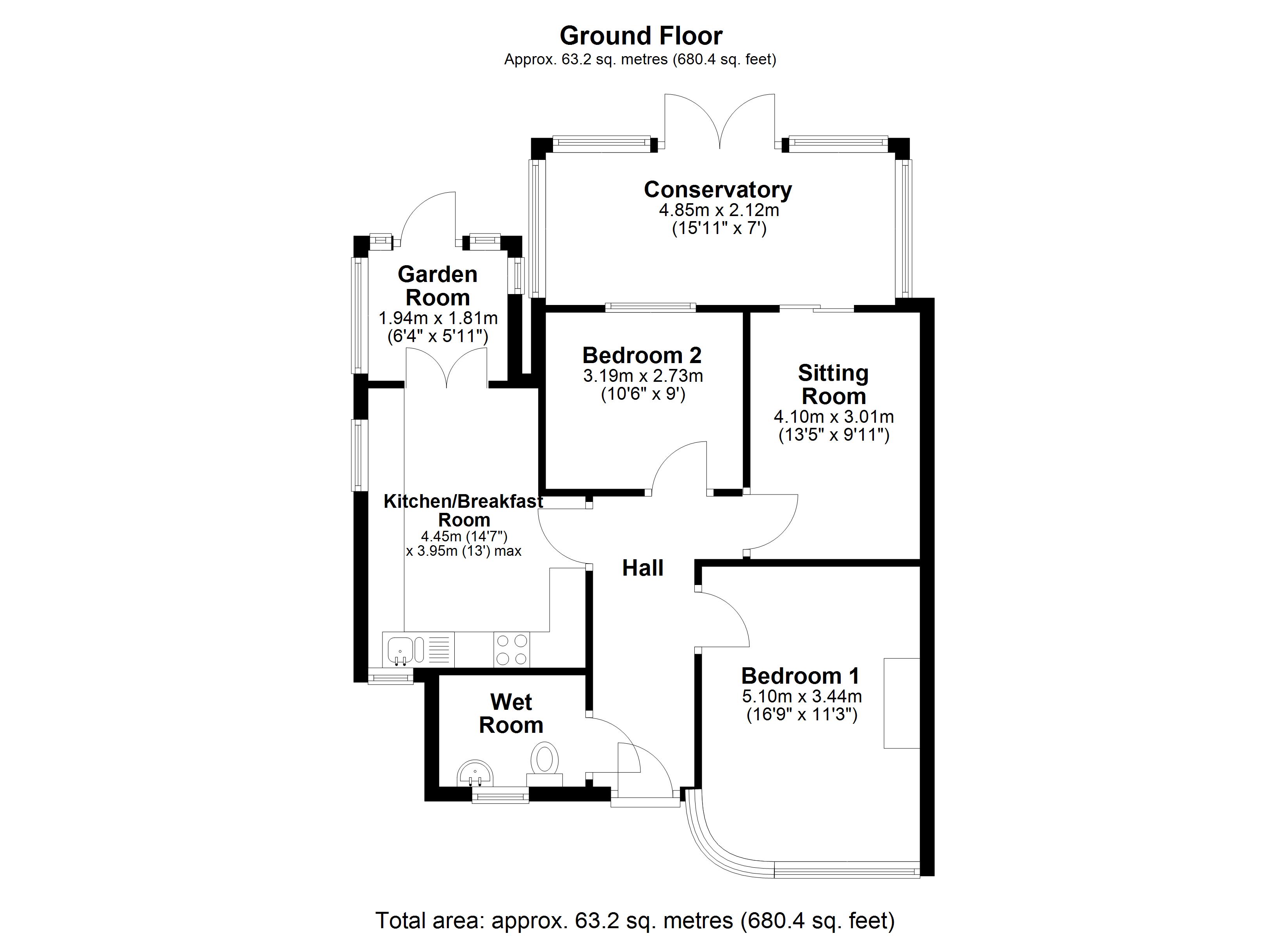 4, Clare Road, Suffolk floorplan