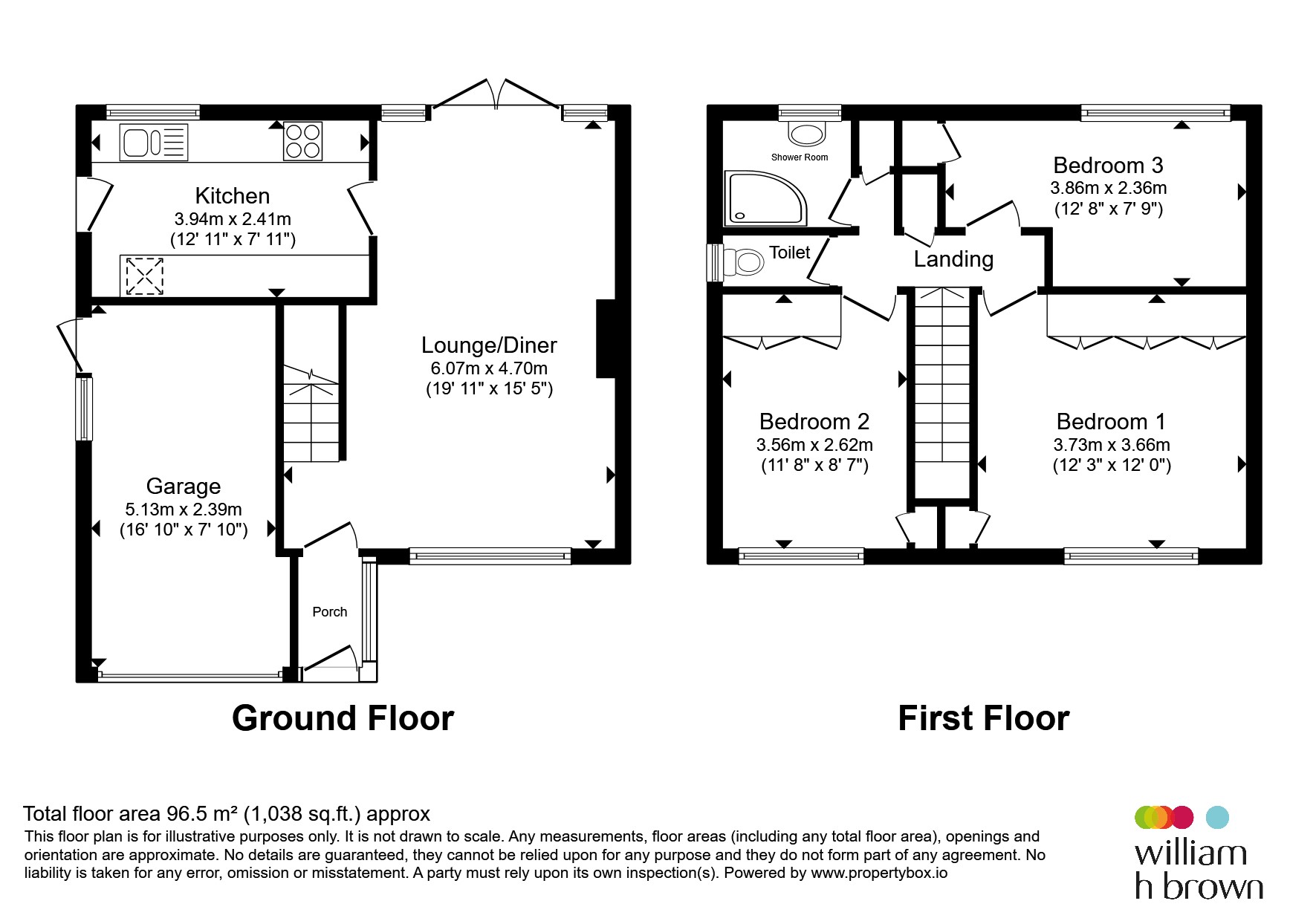 19, Briar Meads, Leicester floorplan