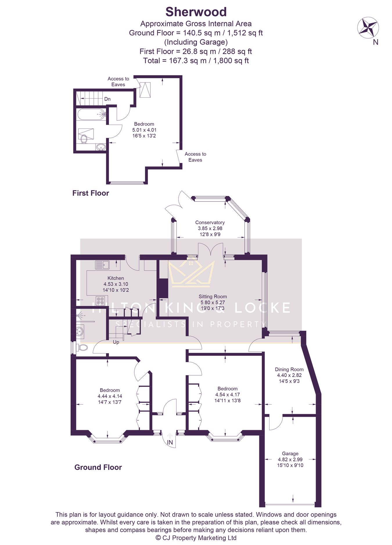 Sherwood, Pinewood Green, Iver floorplan