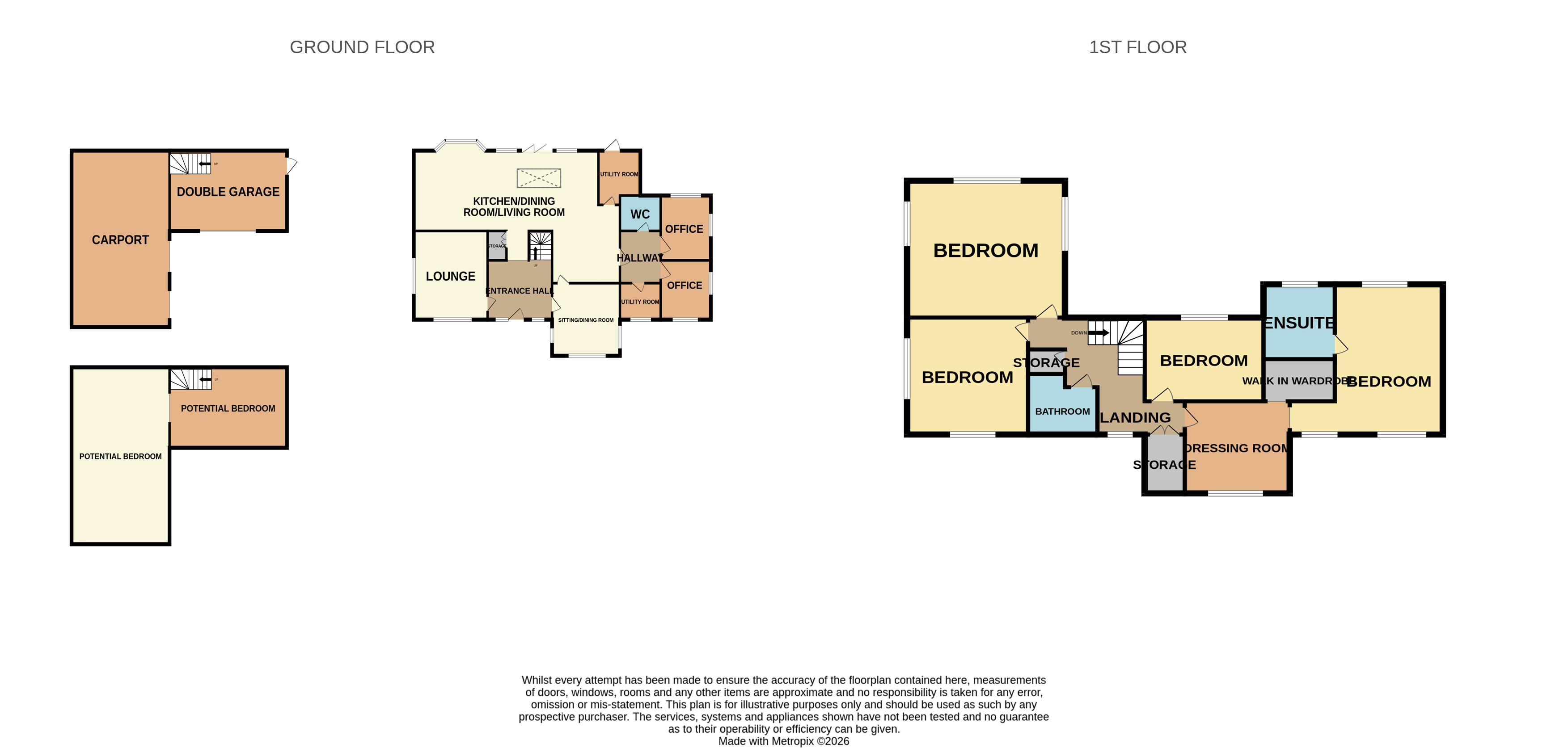 Hillside,, Hoggrills End Lane, Nether Whitacre floorplan